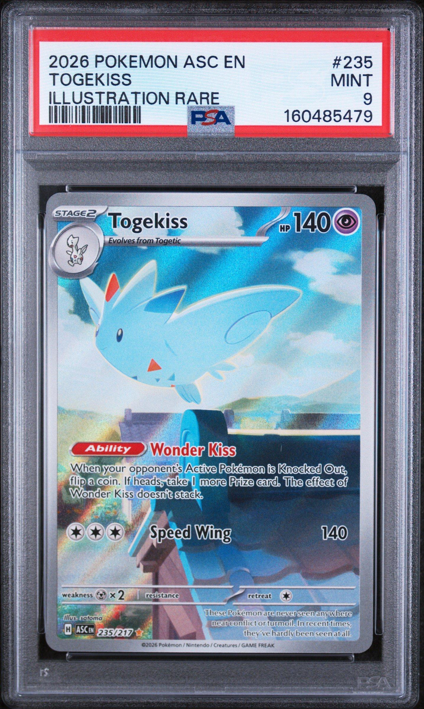 pokemon card togekiss - 203/193 (203/193) Stage 2 2026 Pokemon Asc En-ascended Heroes