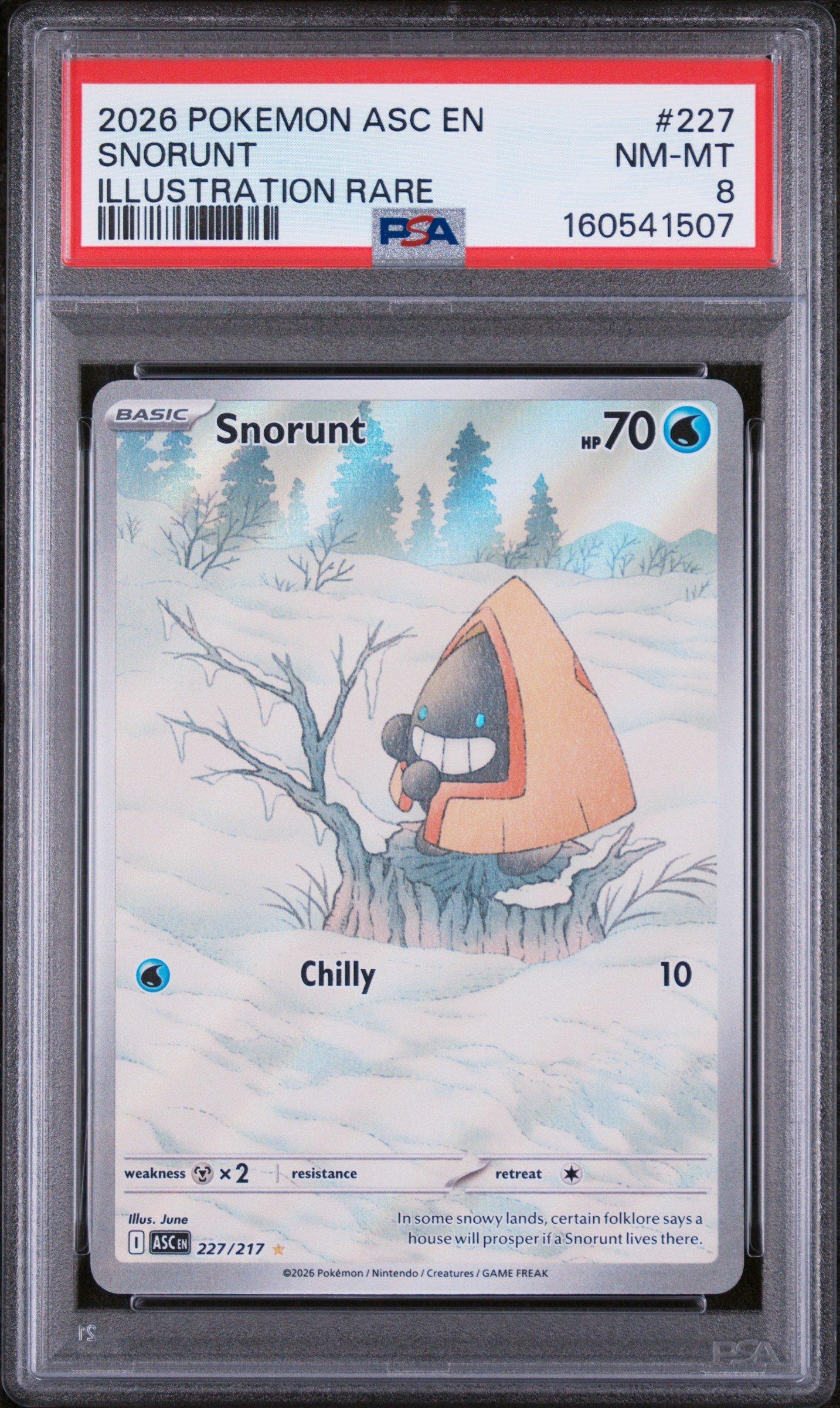 snorunt pokemon card - Reverse Holofoil Dragon Water Rarity 2026 Pokemon Asc En-ascended Heroes