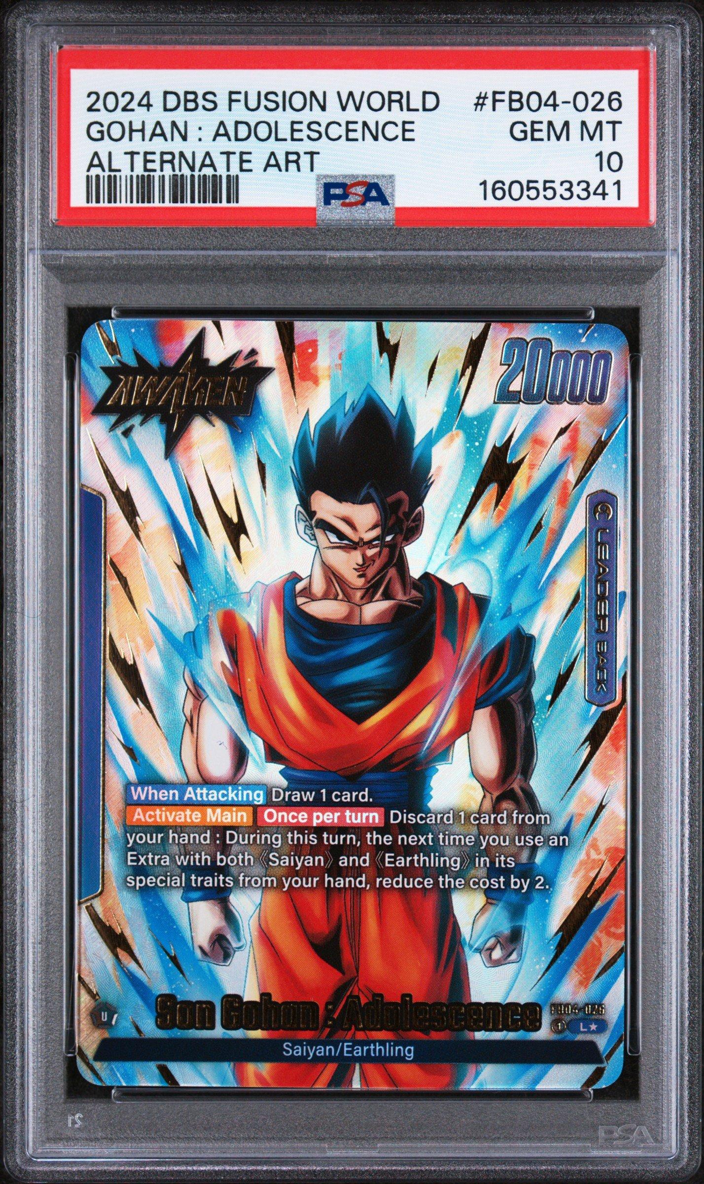 gohan dragon ball super card game DIVERS SDV9-002 N 2024 Dragon Ball Super Card
