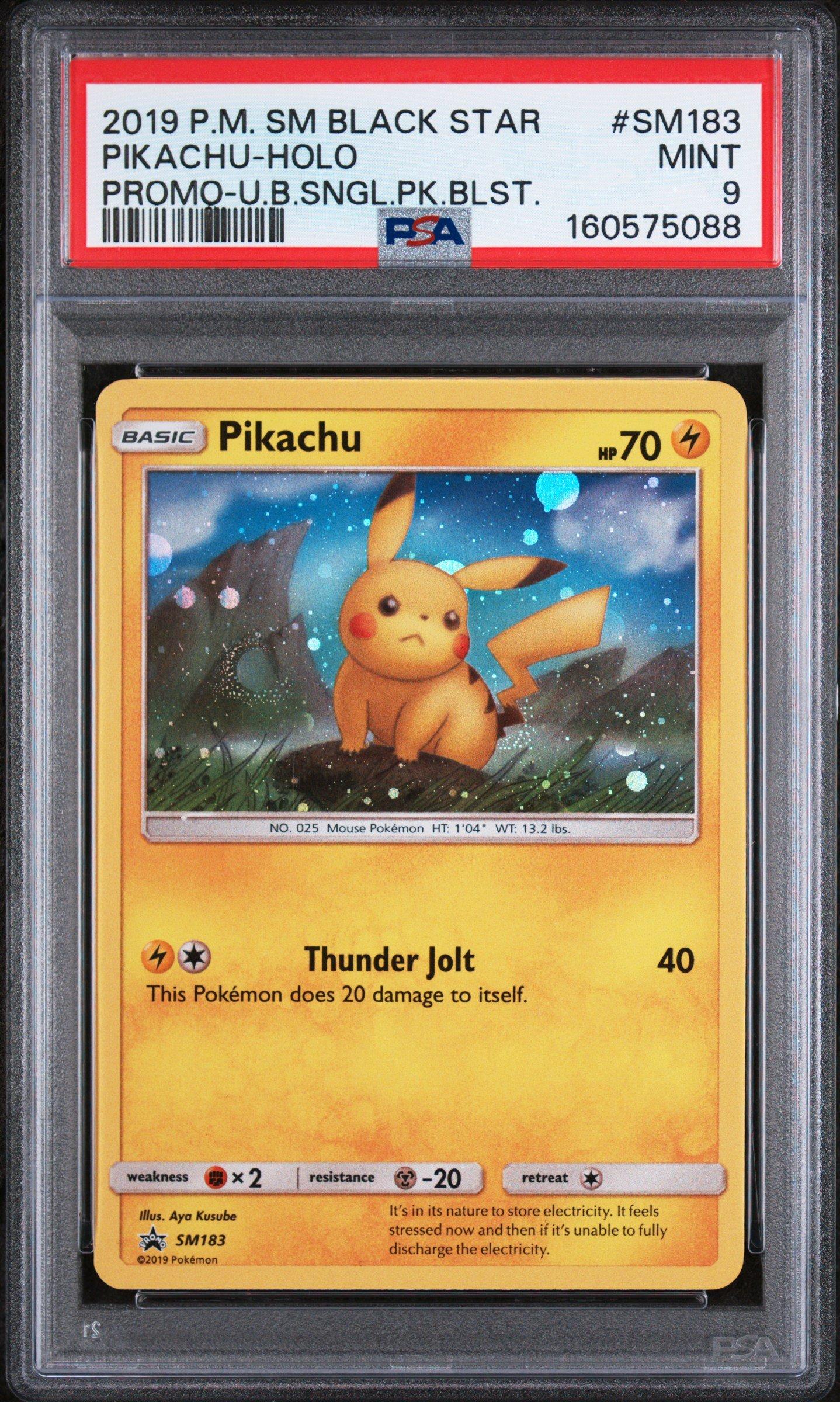 2019 pikachu pokemon card CGC 10 PRISTINE JAPANESE 054/049 SM11b DREAM LEAGUE Evolves from null Type 2019 Pokemon Sm Black Star