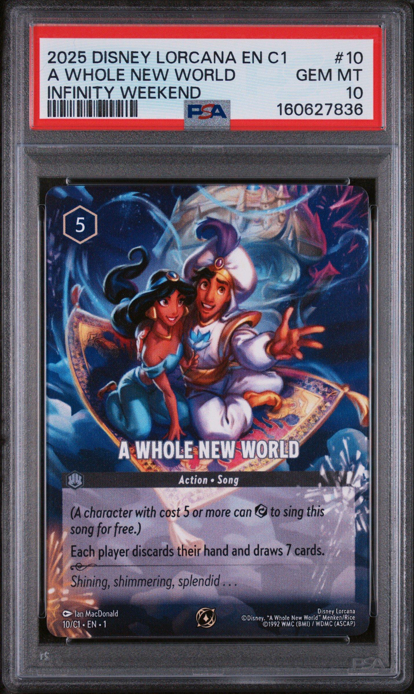 2025 Disney Lorcana En C1-lorcana Challenge Promo 10 A Whole New