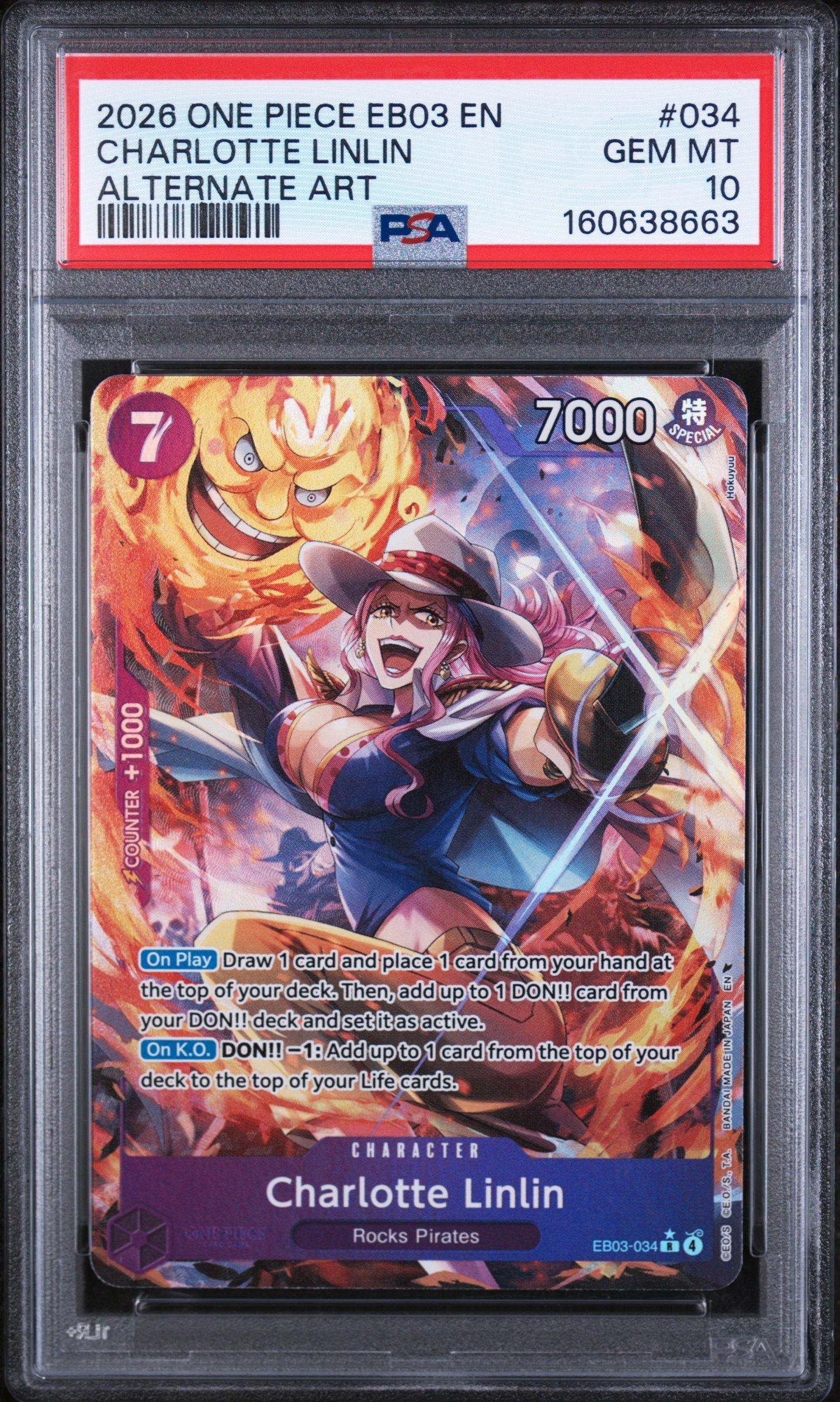 2026 One Piece Eb03-extra Booster -one Piece Heroines Edition- 034