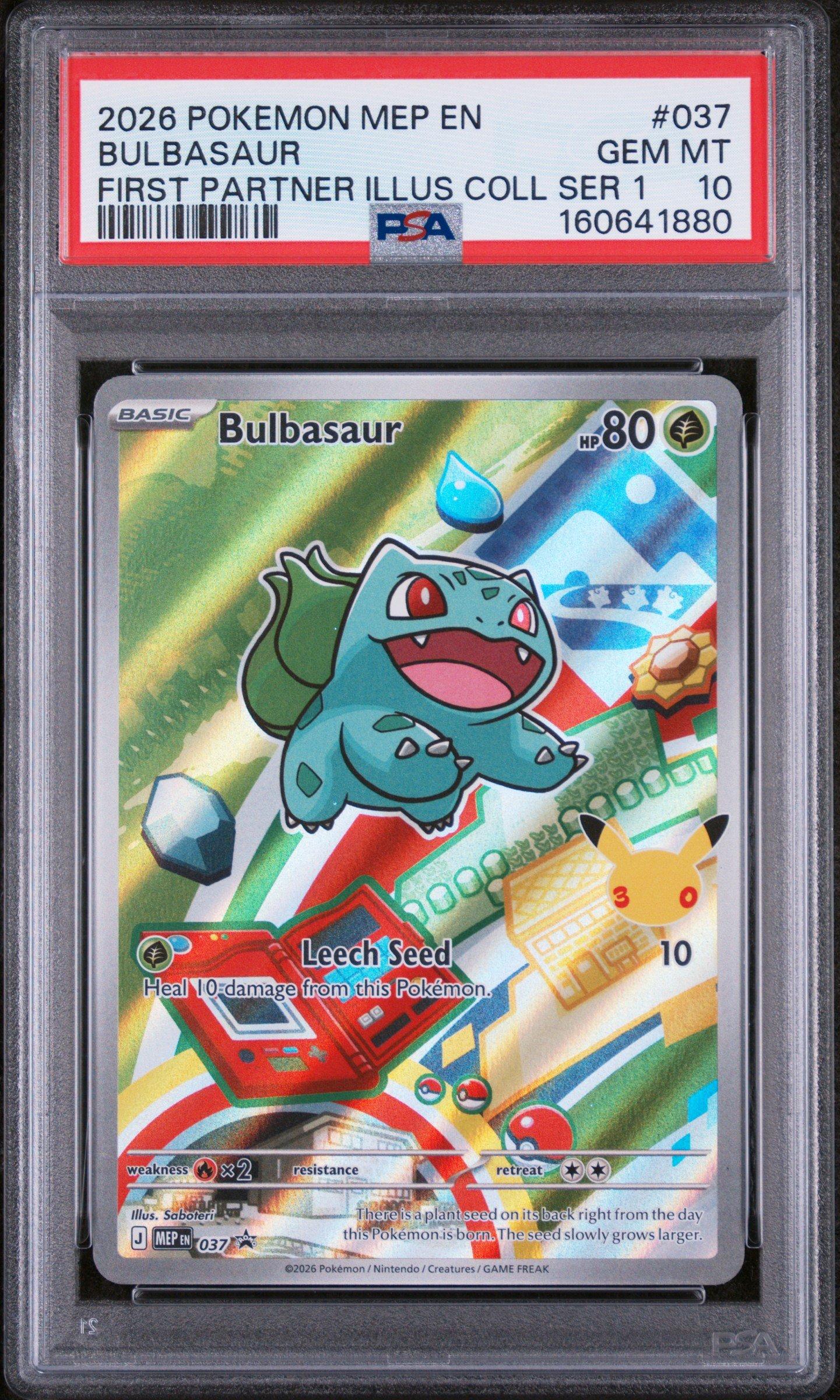 pokemon bulbasaur card Credit Card Skin BULBASAUR Card Name Bulbasaur (A1-227) — Pokémon TCG