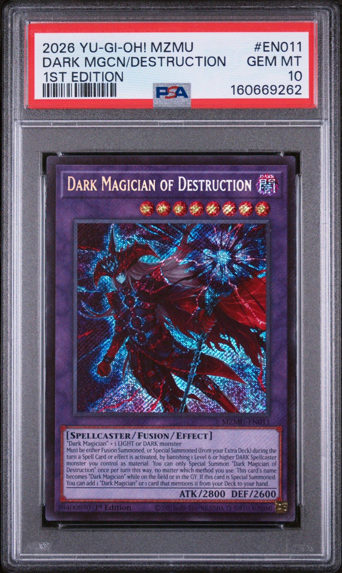 2026 Yu-gi-oh! Mzmu-maze Of Muertos En011 Dark Magician Of