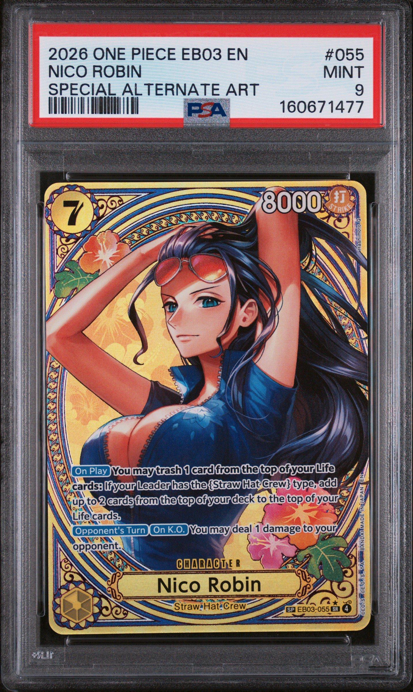 2026 One Piece Eb03-extra Booster -one Piece Heroines Edition- 055