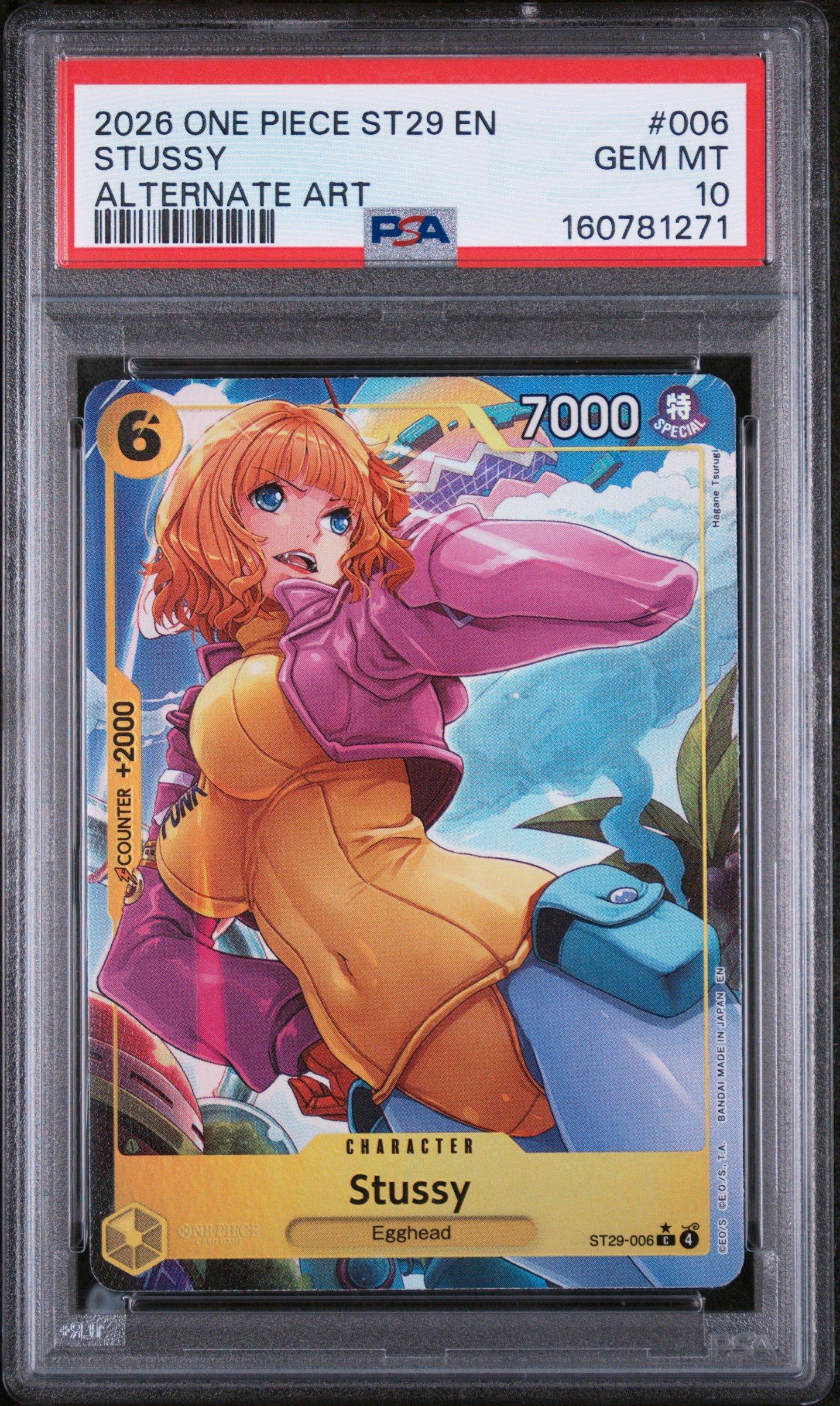 2026 One Piece Starter Deck St29-egghead 006 Stussy Alternate Art