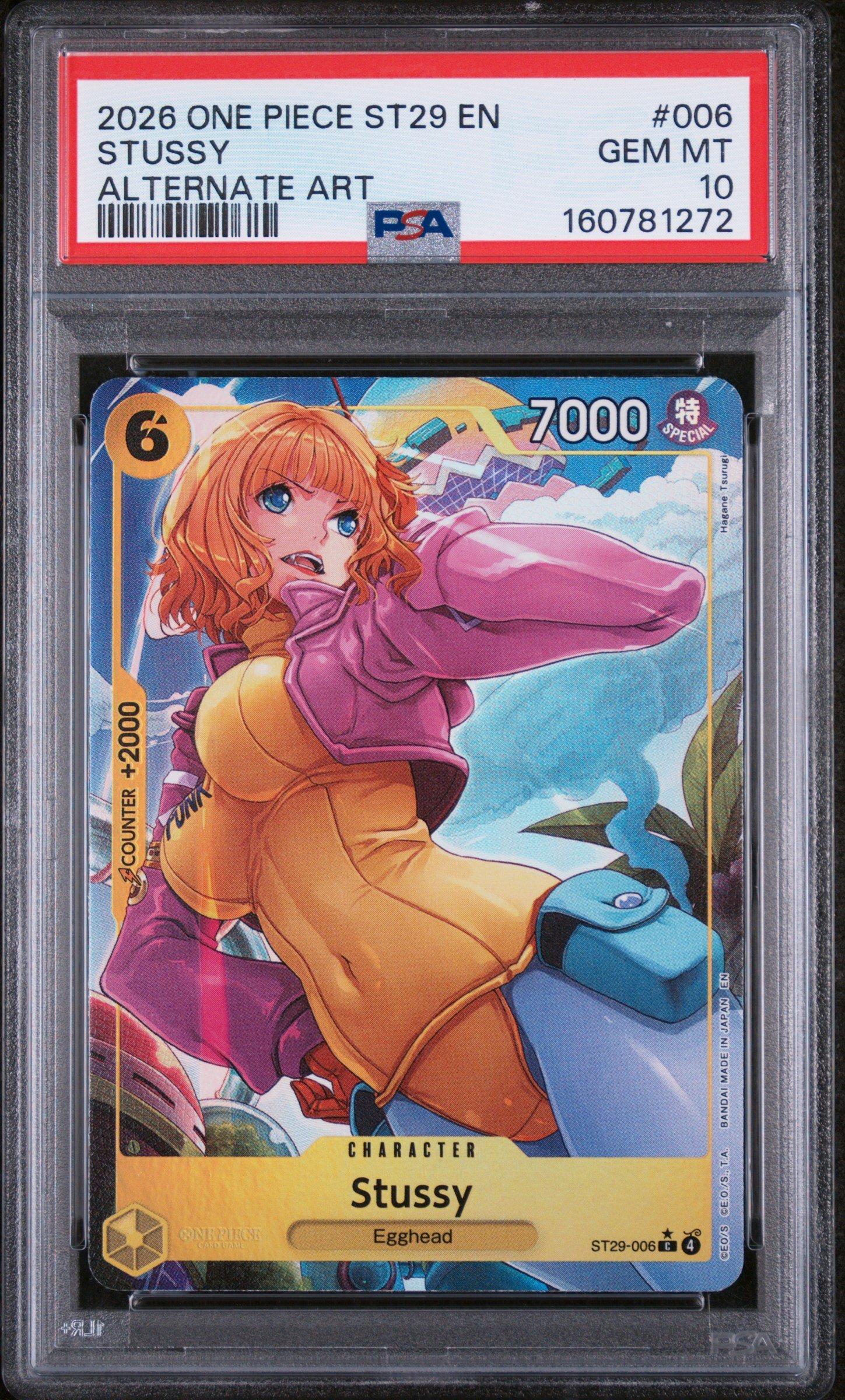 2026 One Piece Starter Deck St29-egghead 006 Stussy Alternate Art