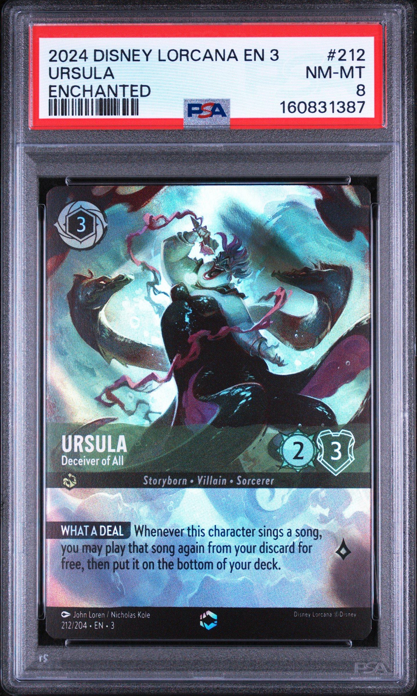 2024 Disney Lorcana En 6-azurite Sea 216 The Islands I Pulled From