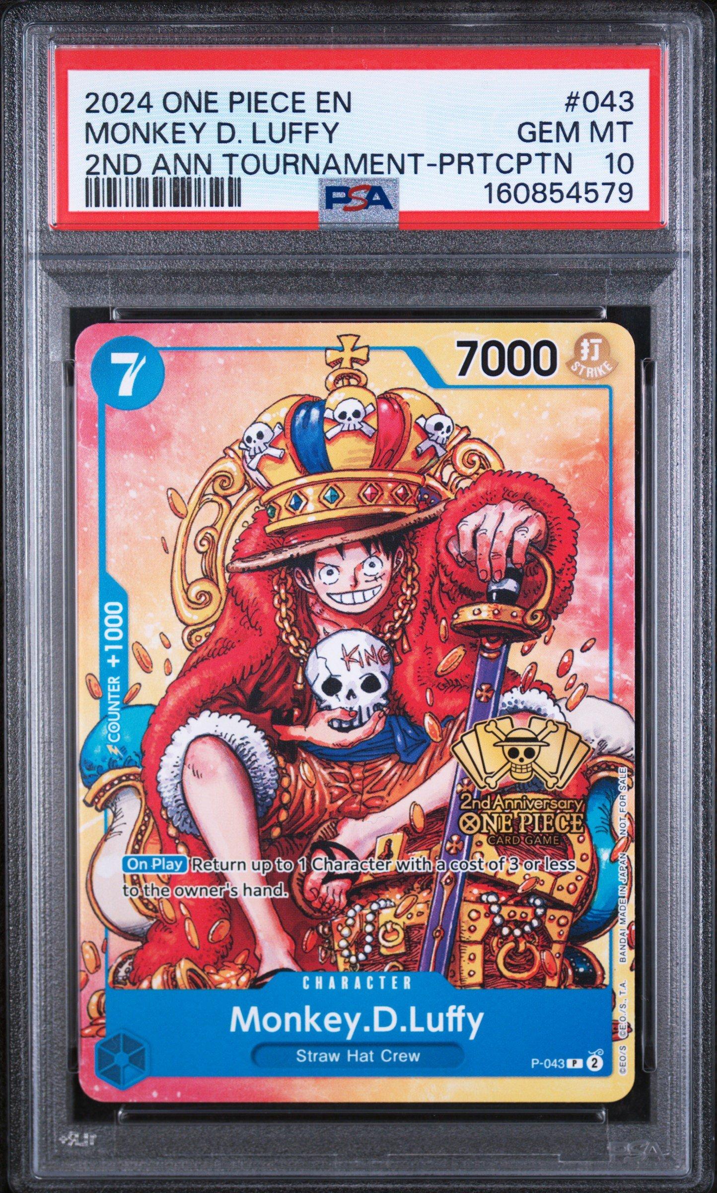 2024 One Piece Promos 043 Monkey D. Luffy 2nd Anniversary