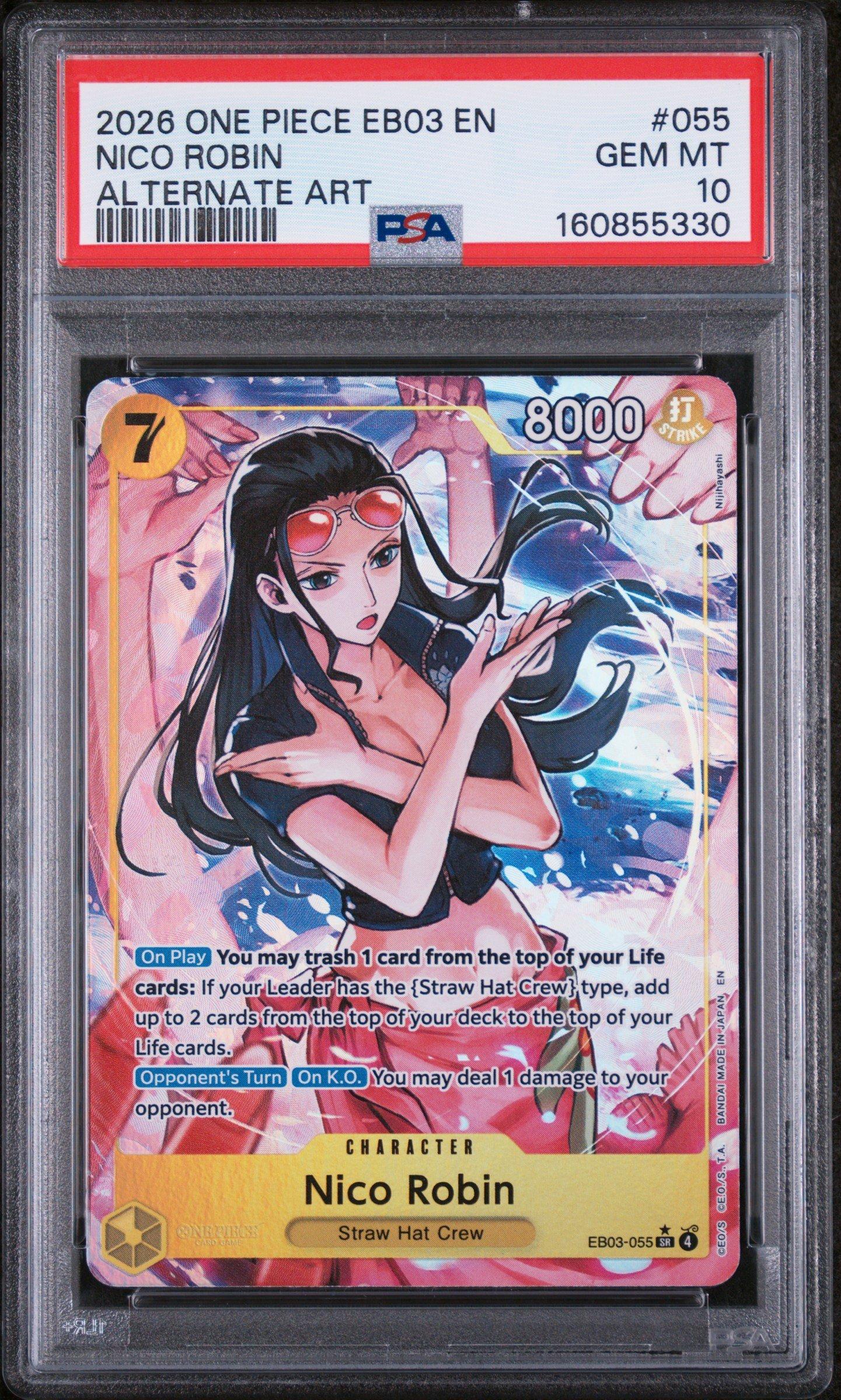 2026 One Piece Eb03-extra Booster -one Piece Heroines Edition- 055