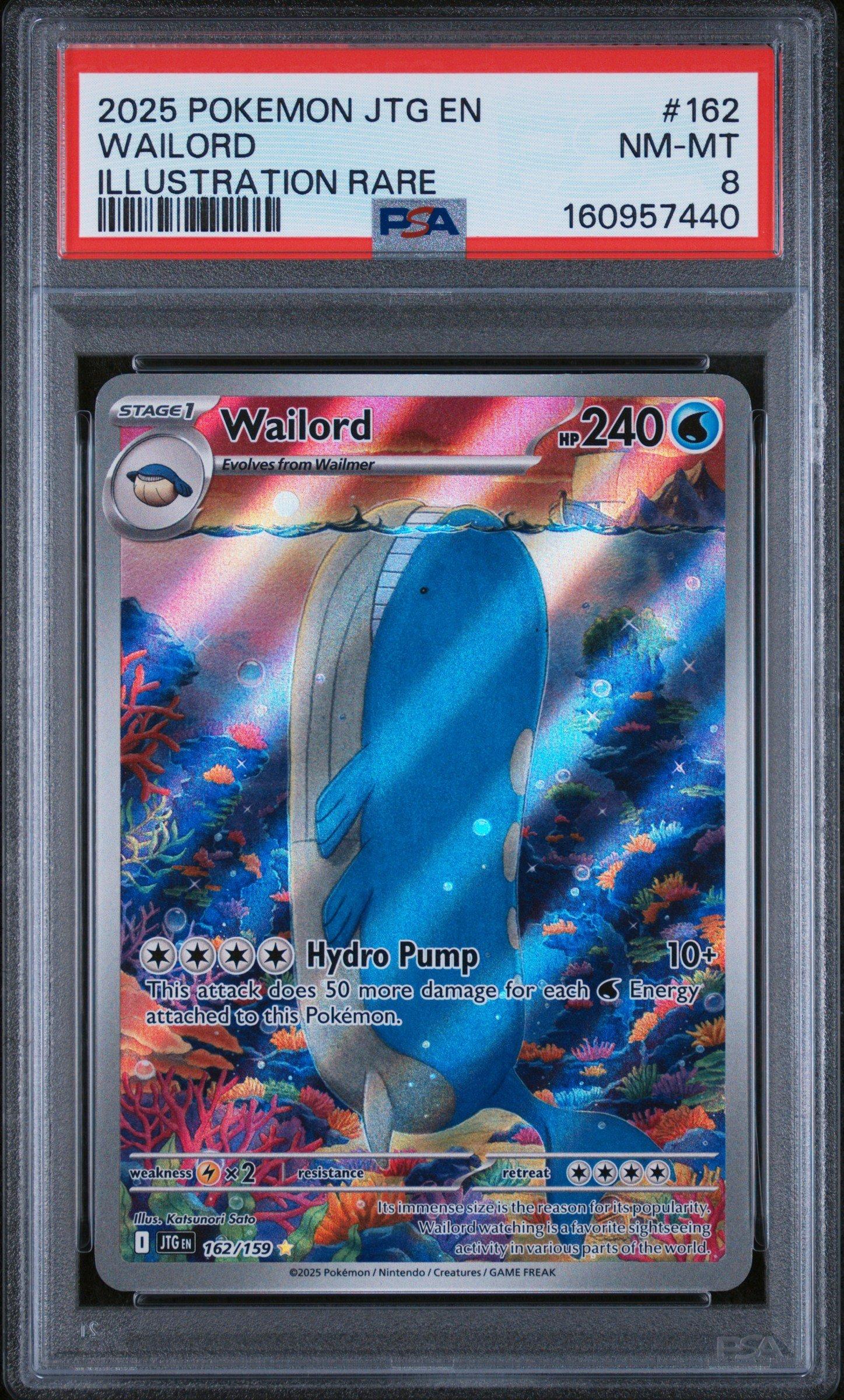 pokemon cards wailord Magikarp & Wailord-GX 161/181 Colorless Hydro Pump (10+) This attack does 50 more damage for each Water Energy attached to this Pokémon. Wailord Cards | Dex -