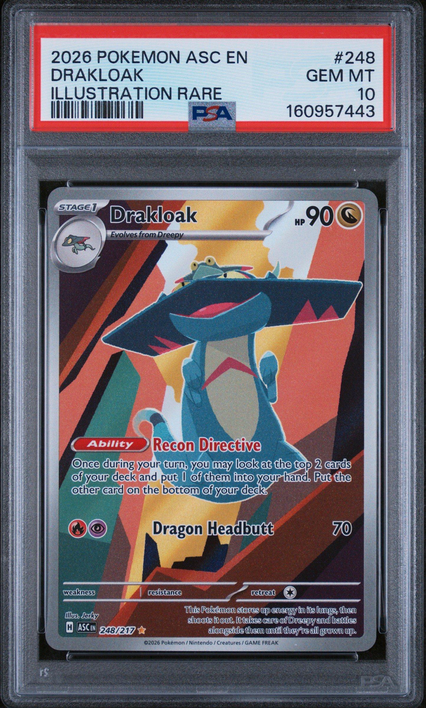 drakloak pokemon card POKMON GAME S8 050/100 U favorite character Drakloak - 260/190 (260/190) -