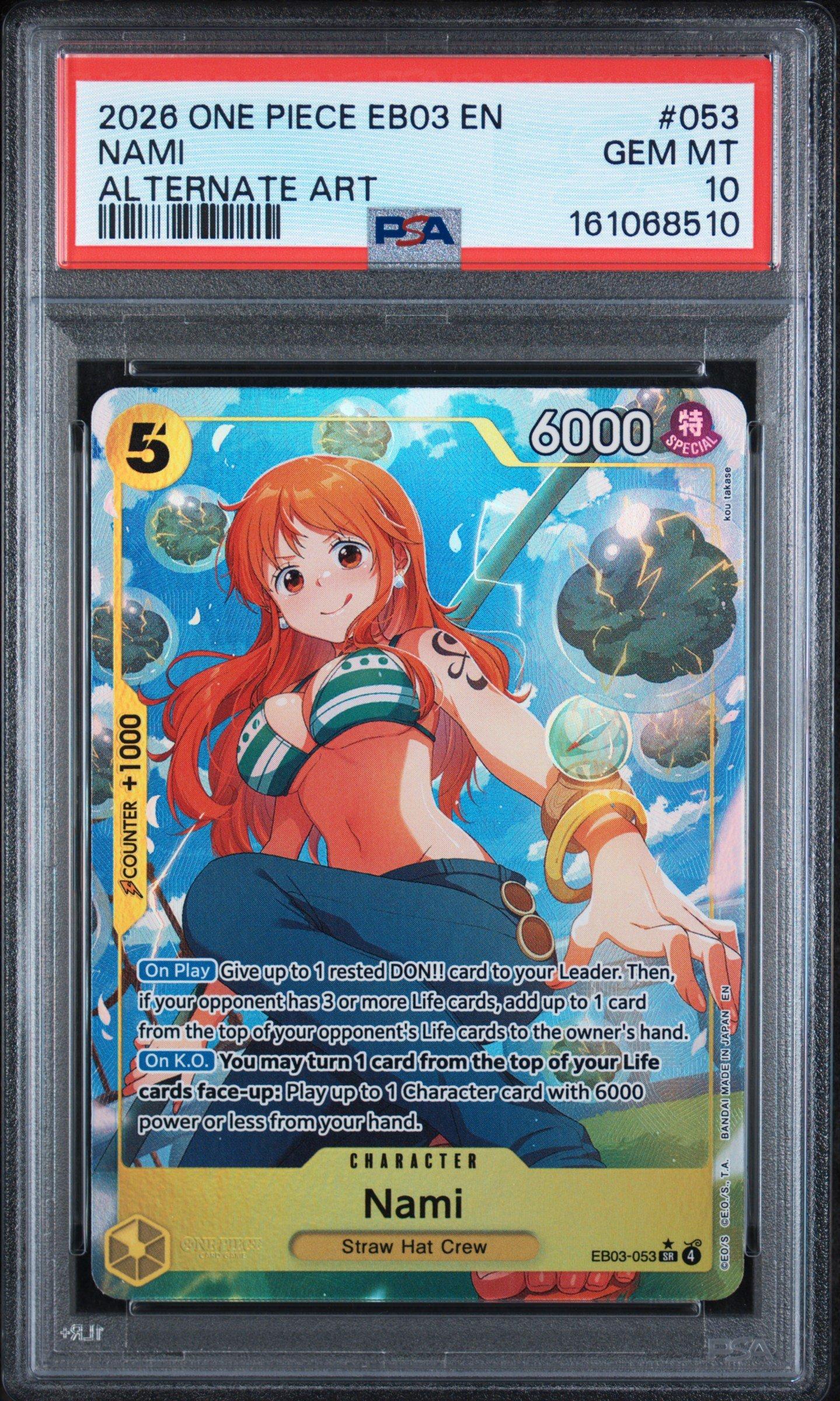 2026 One Piece Eb03-extra Booster -one Piece Heroines Edition- 053