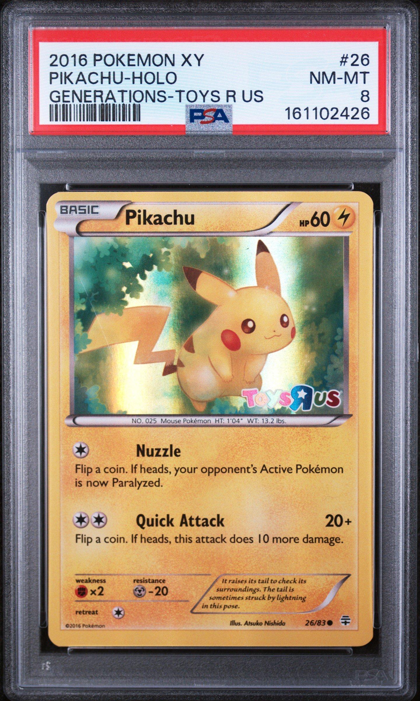 2016 pikachu pokemon card value EX - XY174 XY174/108 Price 2026 prevent all effects of attacks The Rarest and Most Expensive