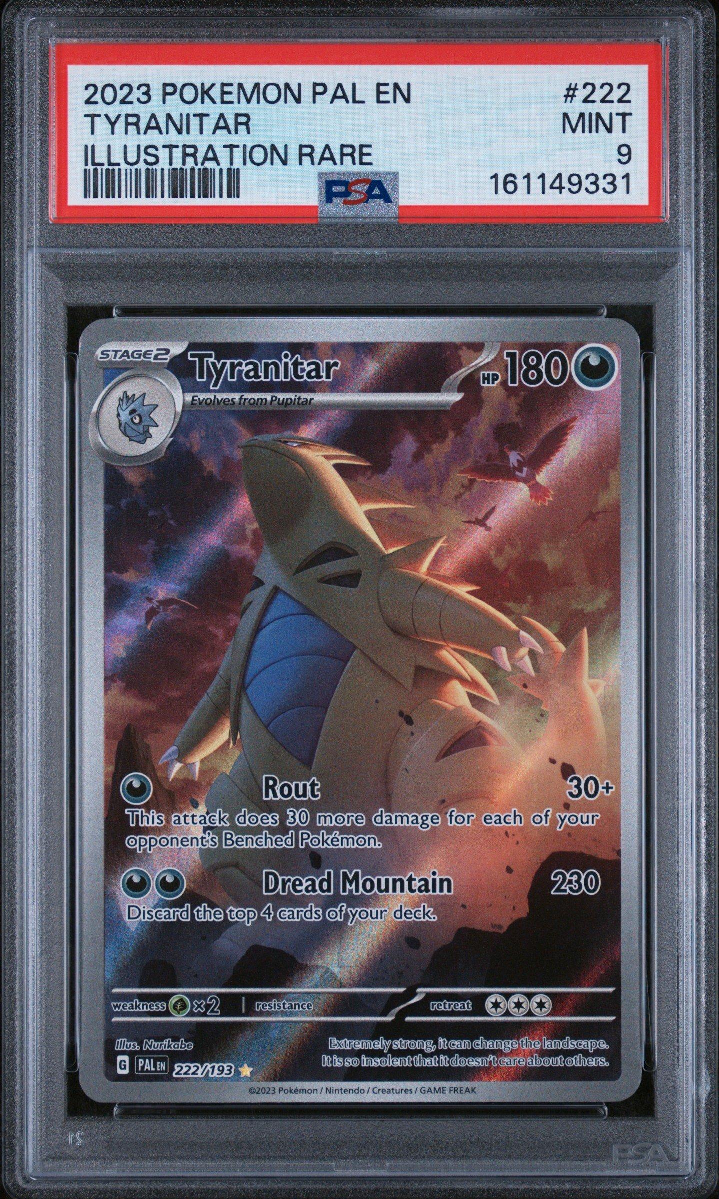 pokemon tyranitar card V - Battle Styles - Fusion Strike 097/163-158/264 - SWSH109 Photos are ours of our stock. Tyranitar 135/193 - Paldea Evolved
