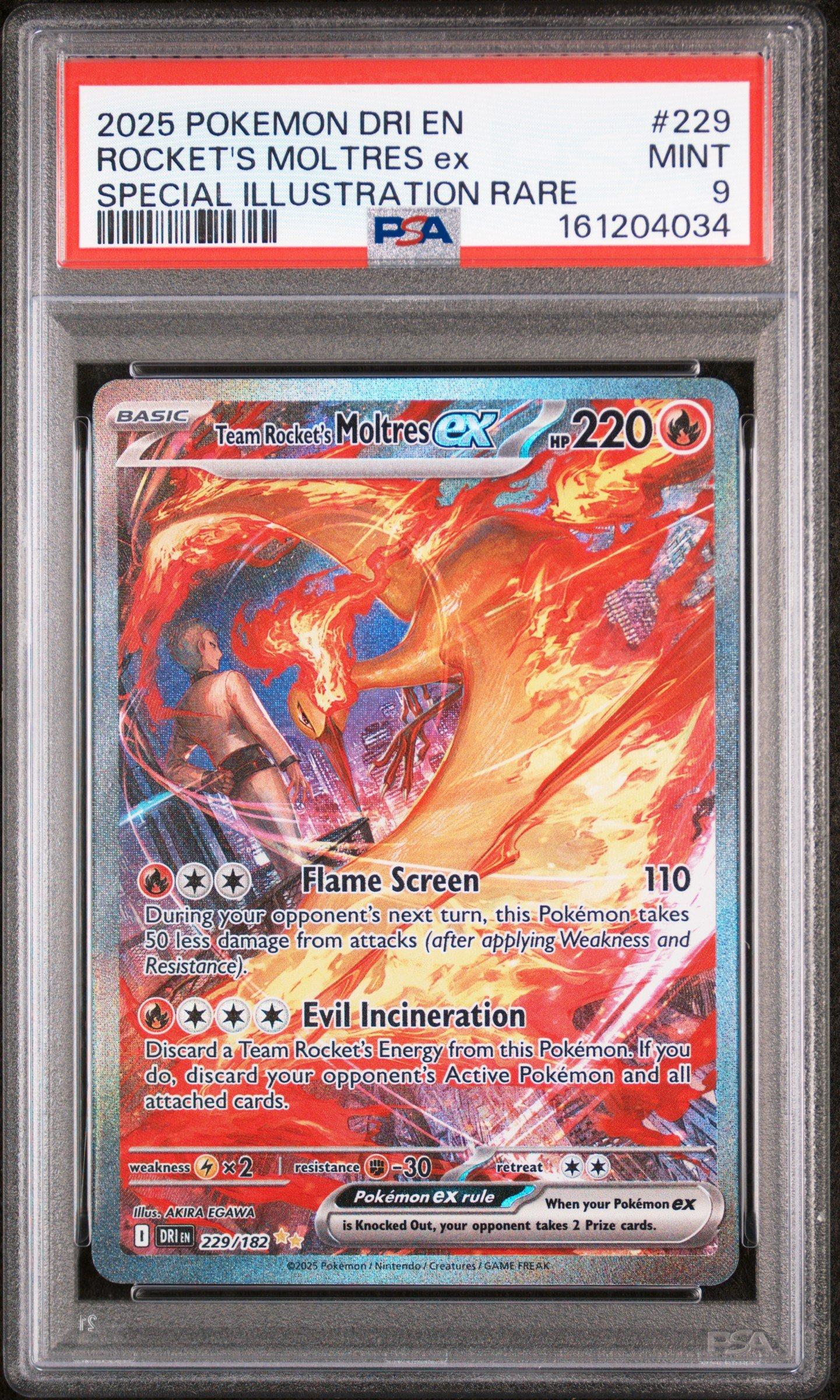 moltres pokemon card price - (9/124) this item offers a spectacular aesthetic for a gallery 2025 Pokemon Dri En-destined Rivals