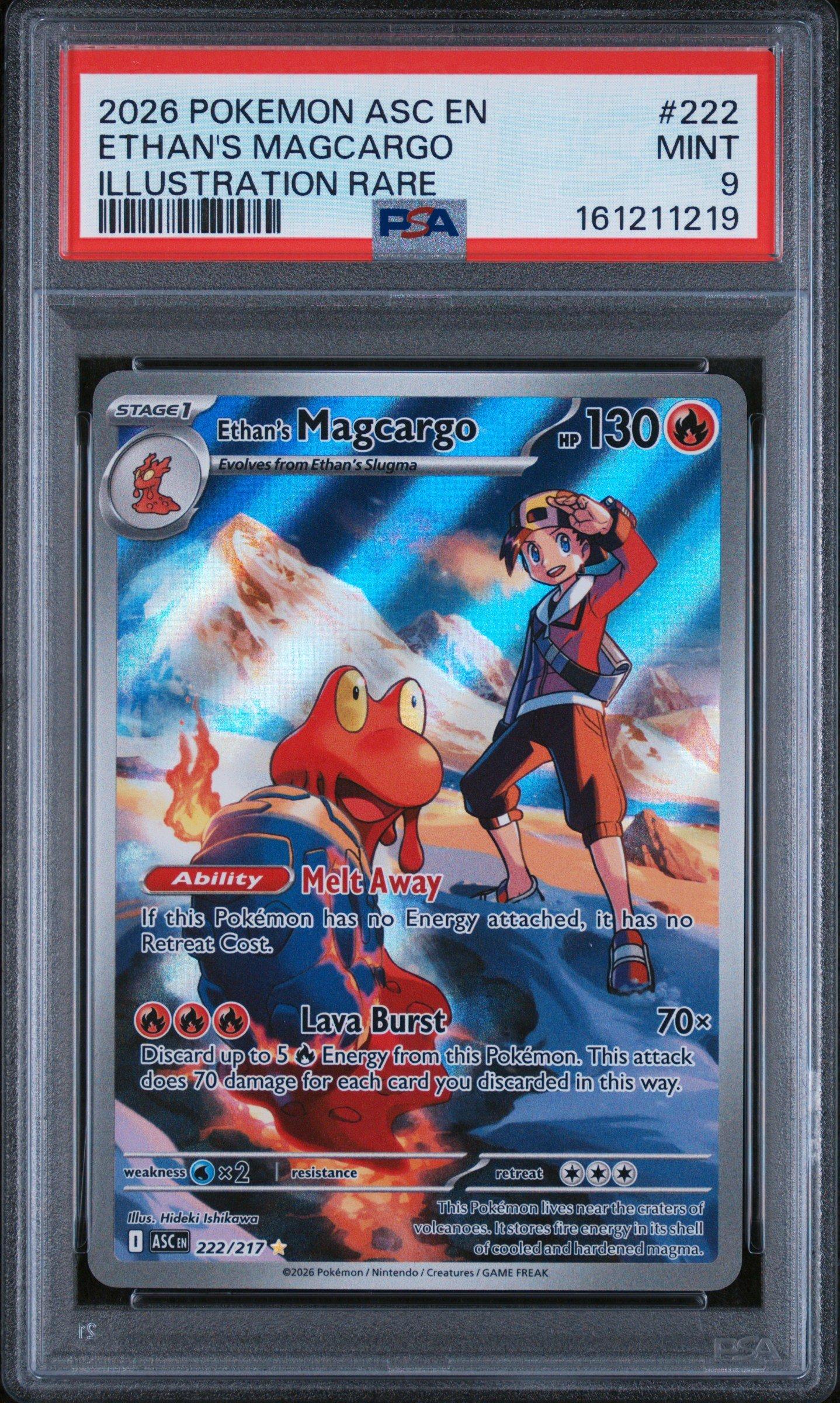 magcargo pokemon card – ex 191/167 – Twilight Masquerade – Full Art Pokemon – Secret Rare : Toys & Games Weakness Water ×2 Retreat Cost Magcargo 28/185 Price 2026 |