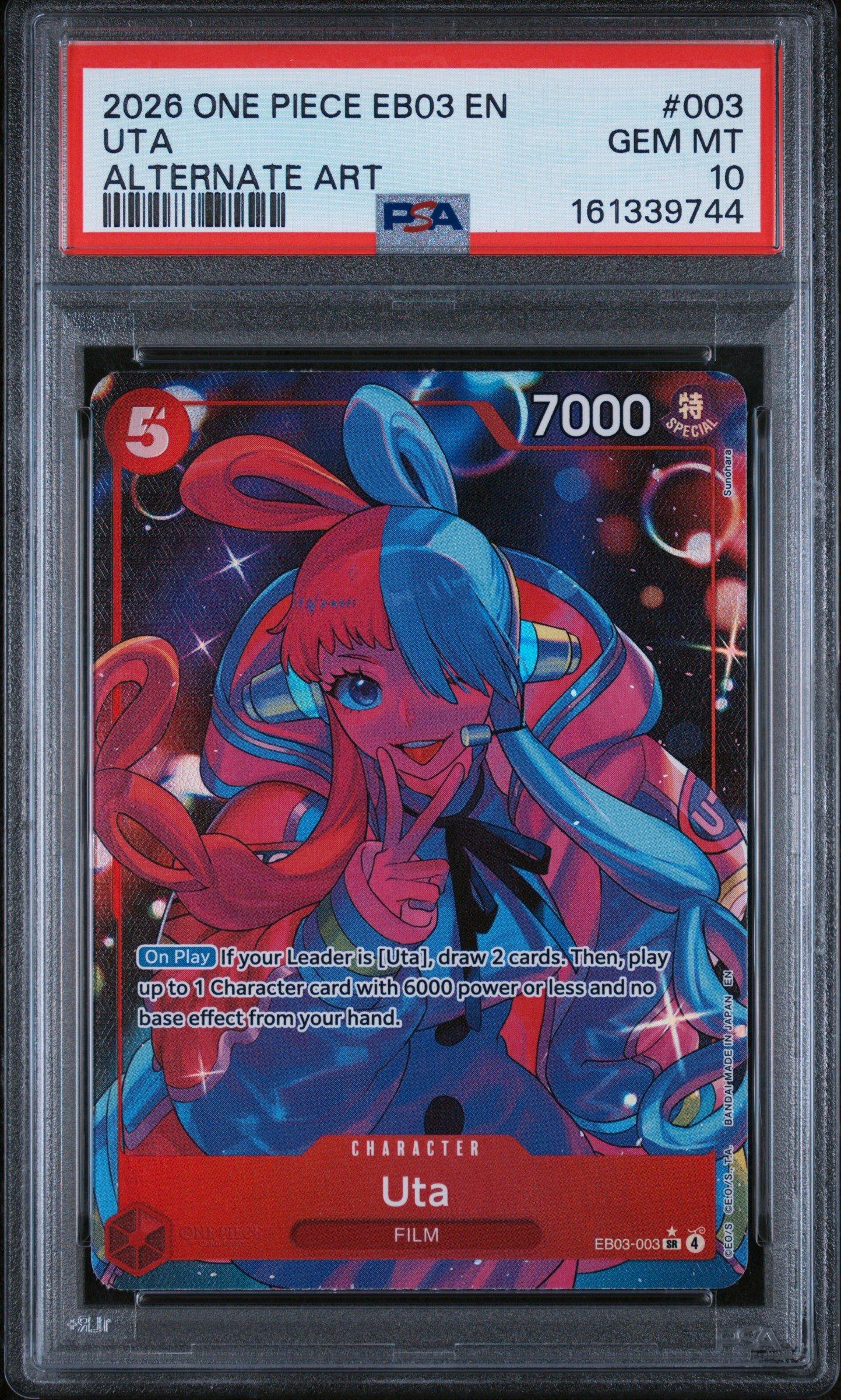 2026 One Piece Eb03-extra Booster -one Piece Heroines Edition- 003