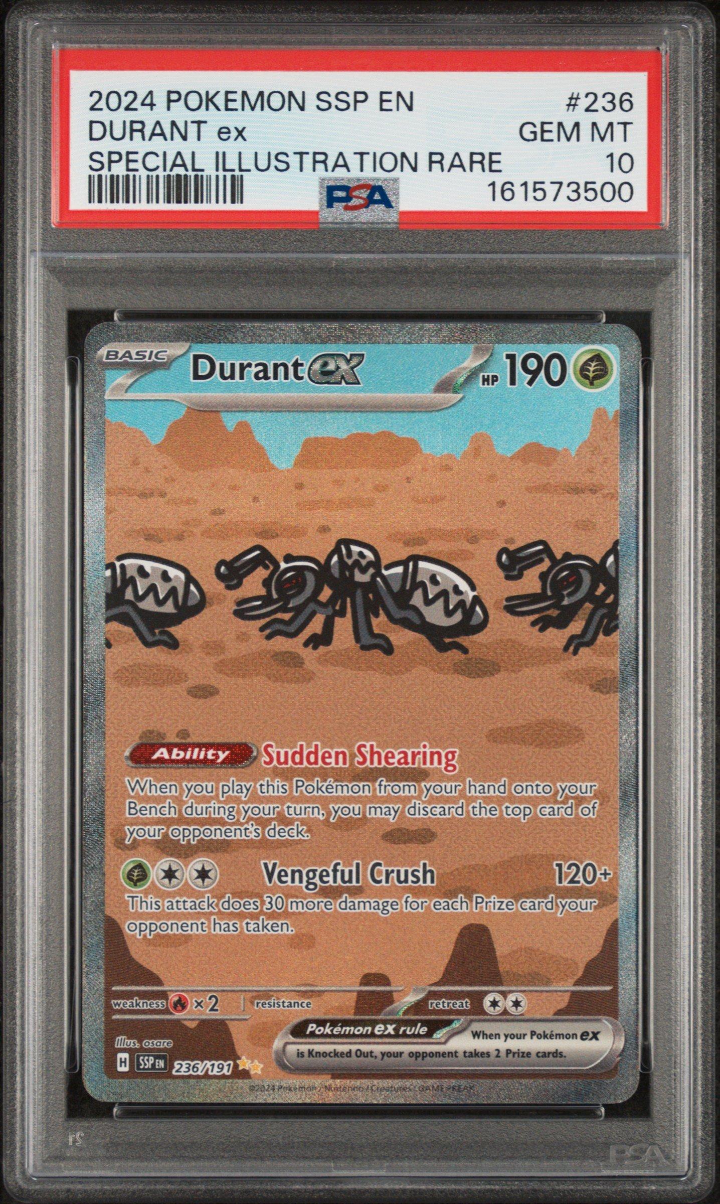 2024 Pokemon Ssp En-surging Sparks 236 Durant Ex Special