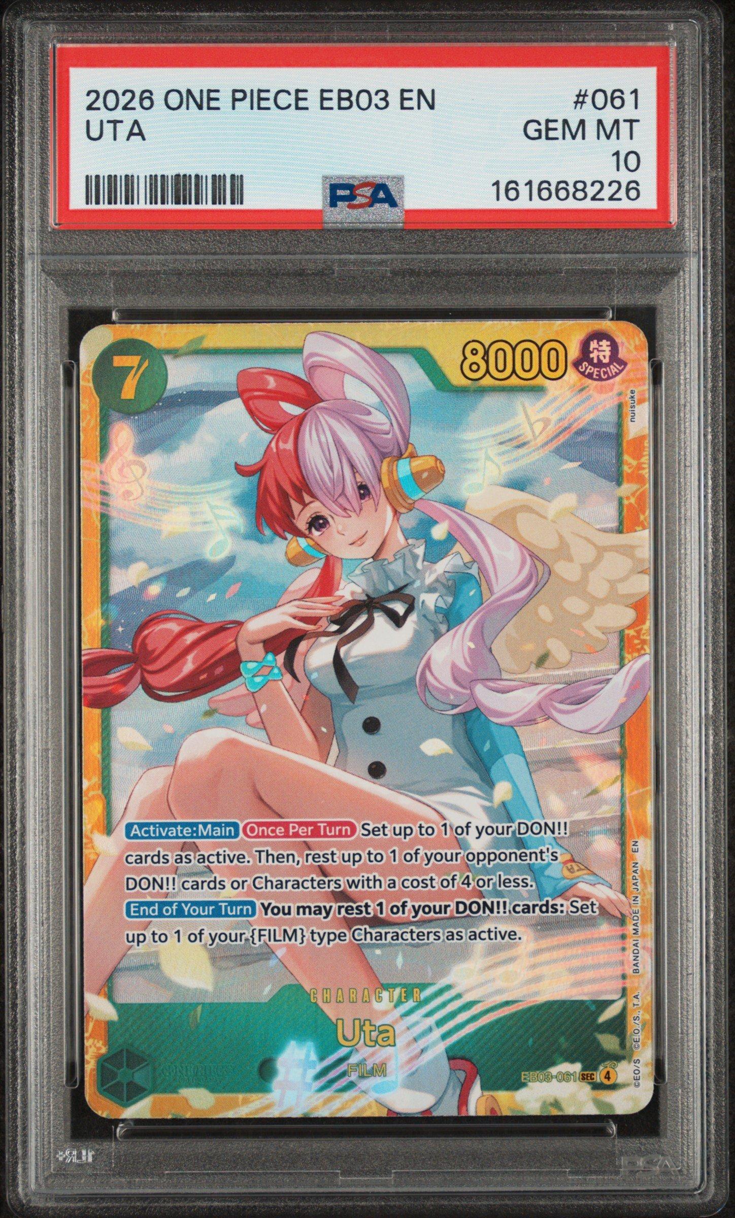 2026 One Piece Eb03-extra Booster -one Piece Heroines Edition- 061