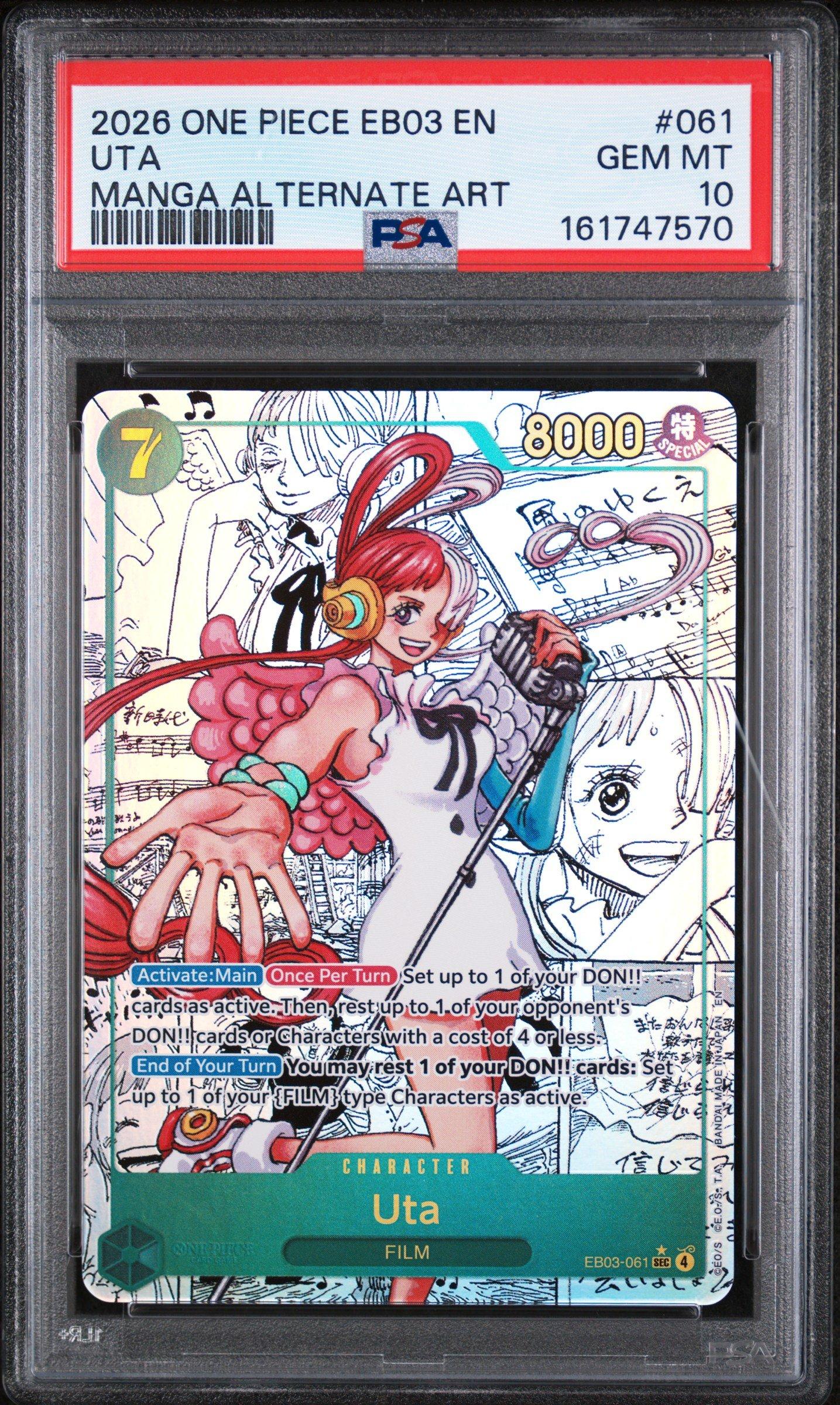 2026 One Piece Eb03-extra Booster -one Piece Heroines Edition- 061