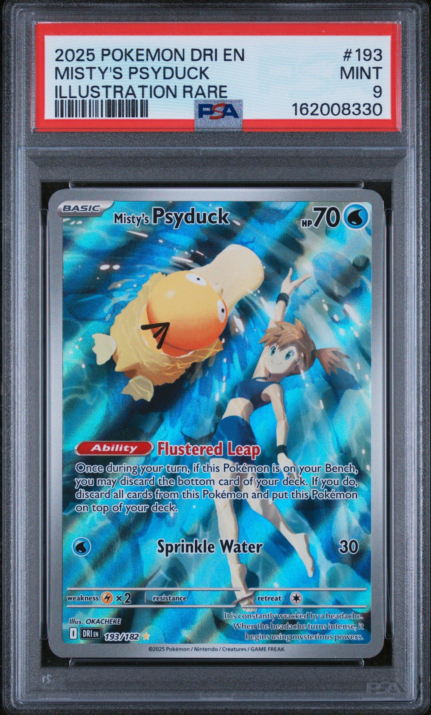 psyduck pokemon card price Own Autographed Vintage 1st Gen Limited Supply – Jason Paige Shop Preserved in a tamper Psyduck 2023 Pokemon 151 Illustration