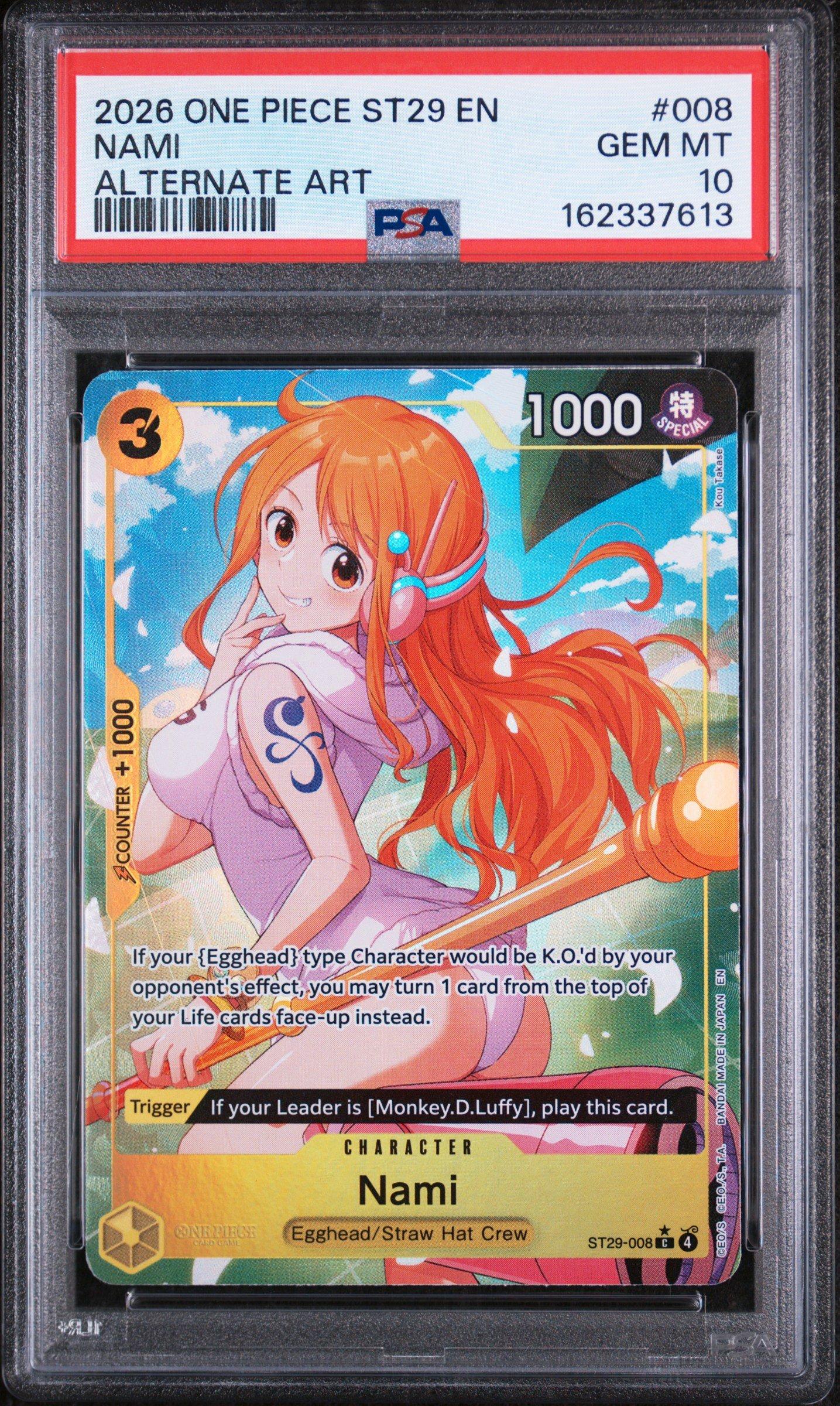 2026 One Piece Starter Deck St29-egghead 008 Nami Alternate Art