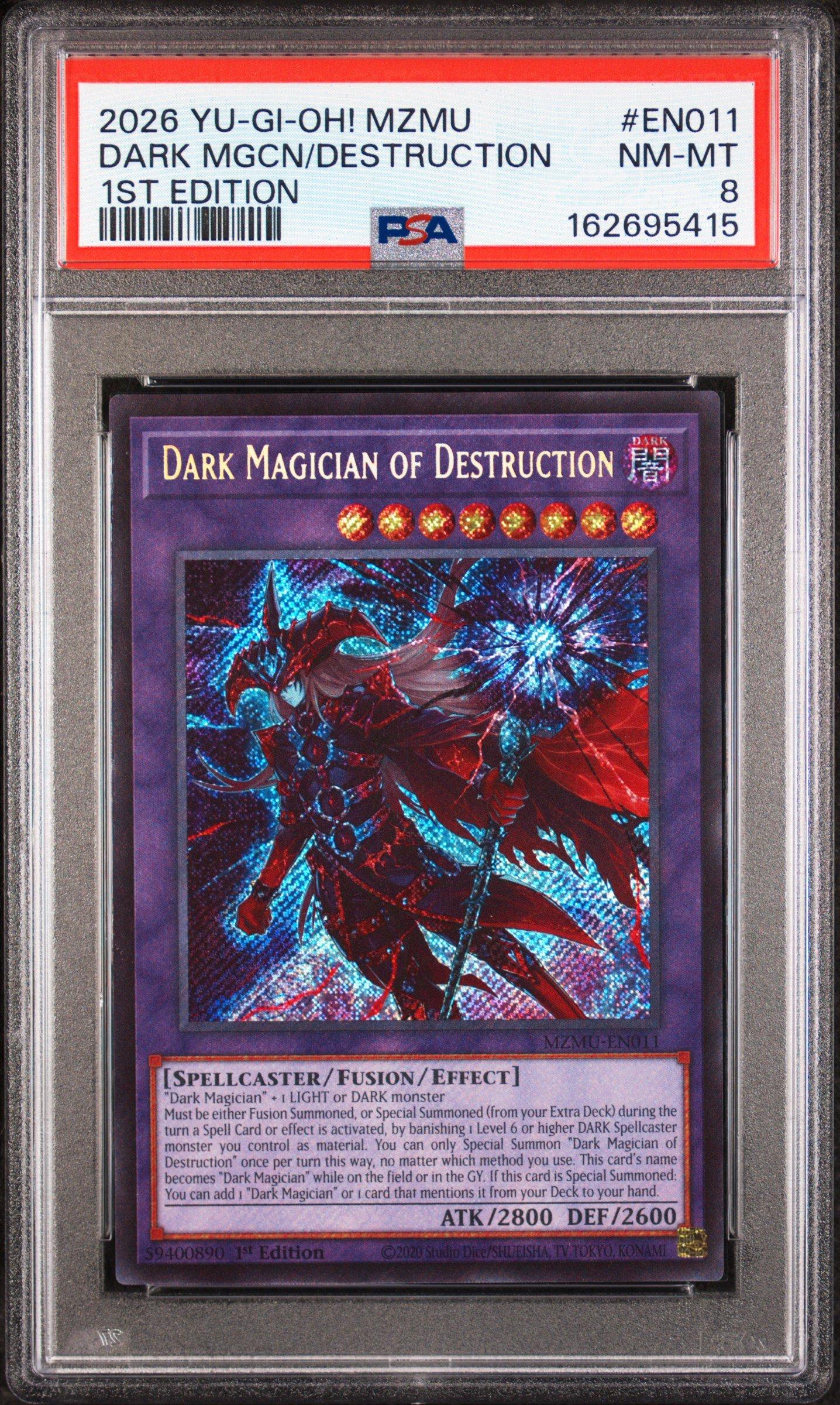 2026 Yu-gi-oh! Mzmu-maze Of Muertos En011 Dark Magician Of