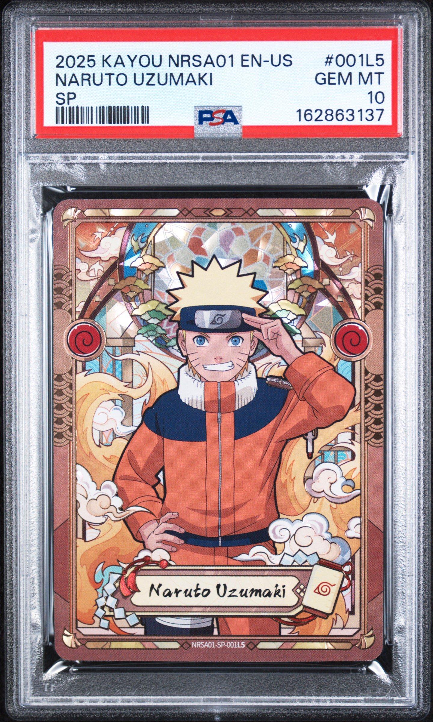 2025 Kayou Naruto Smriti Collectible Card Nrsa01-heaven Scroll