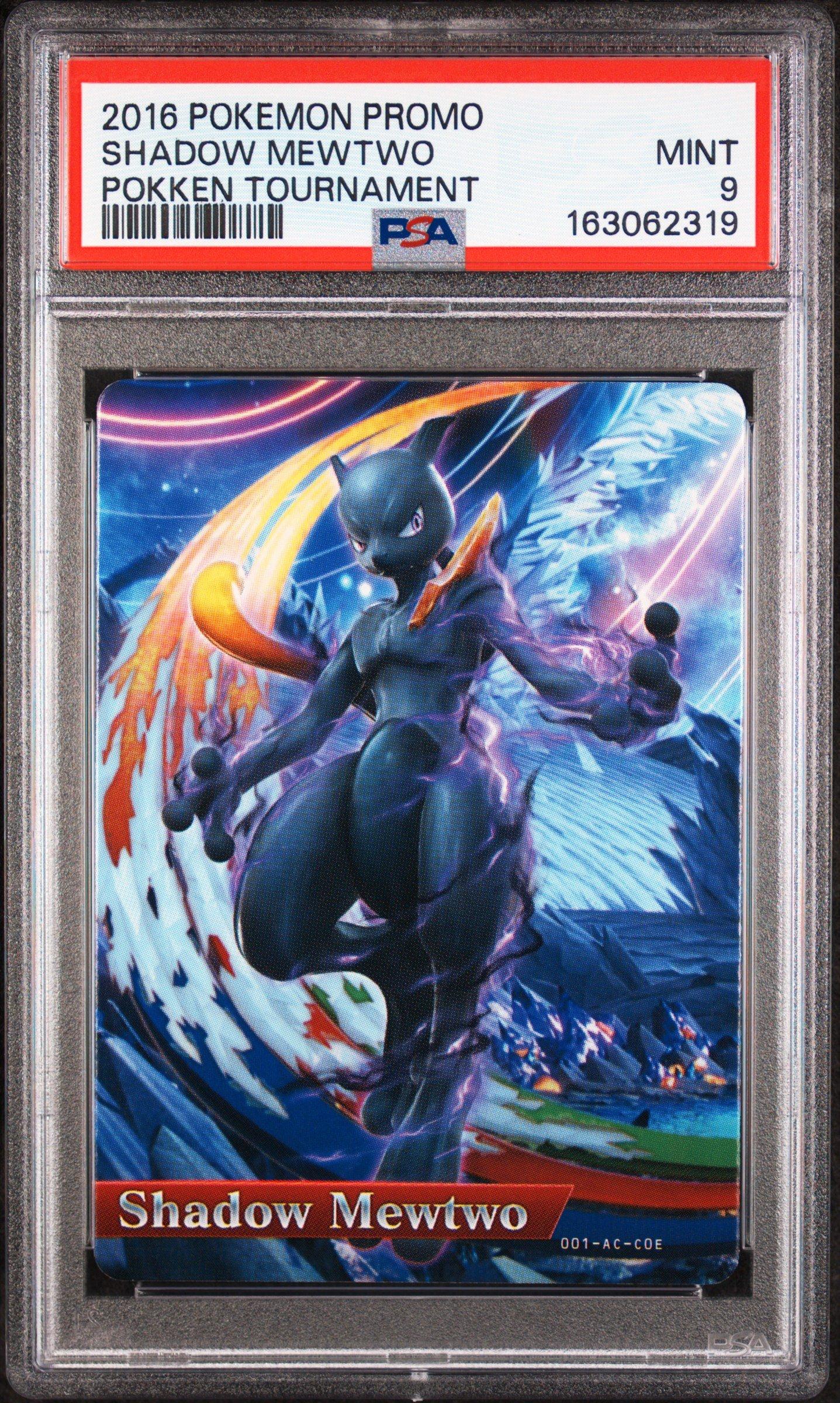 【PSA9】DARK MEWTWO ポッ拳 プロモ 2016 Pokemon Promo Pokken Tournament Shadow Mewtwo PSA 9 Graded