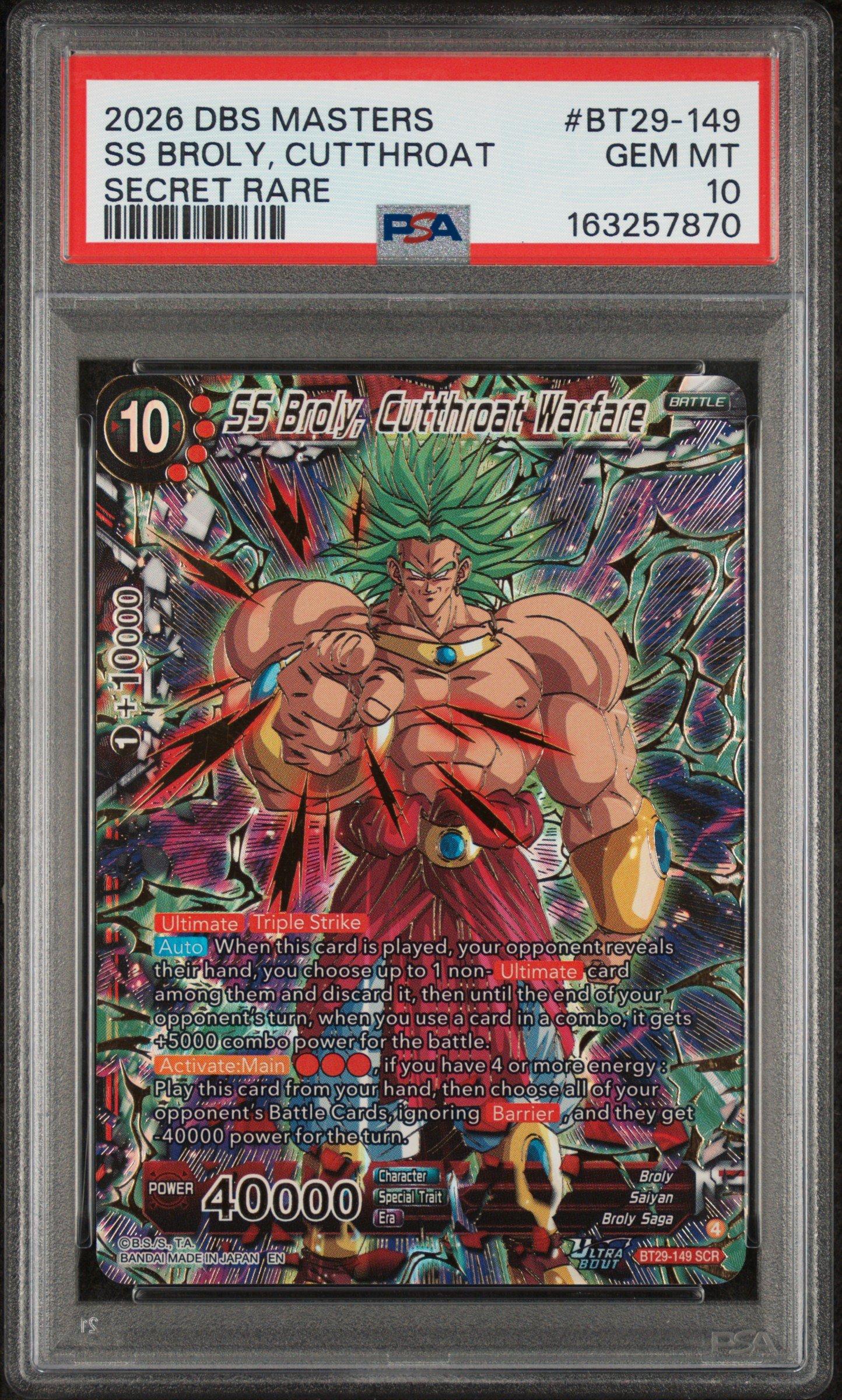 2026 Dragon Ball Super Card Game Masters Series 29 Fearsome Rivals