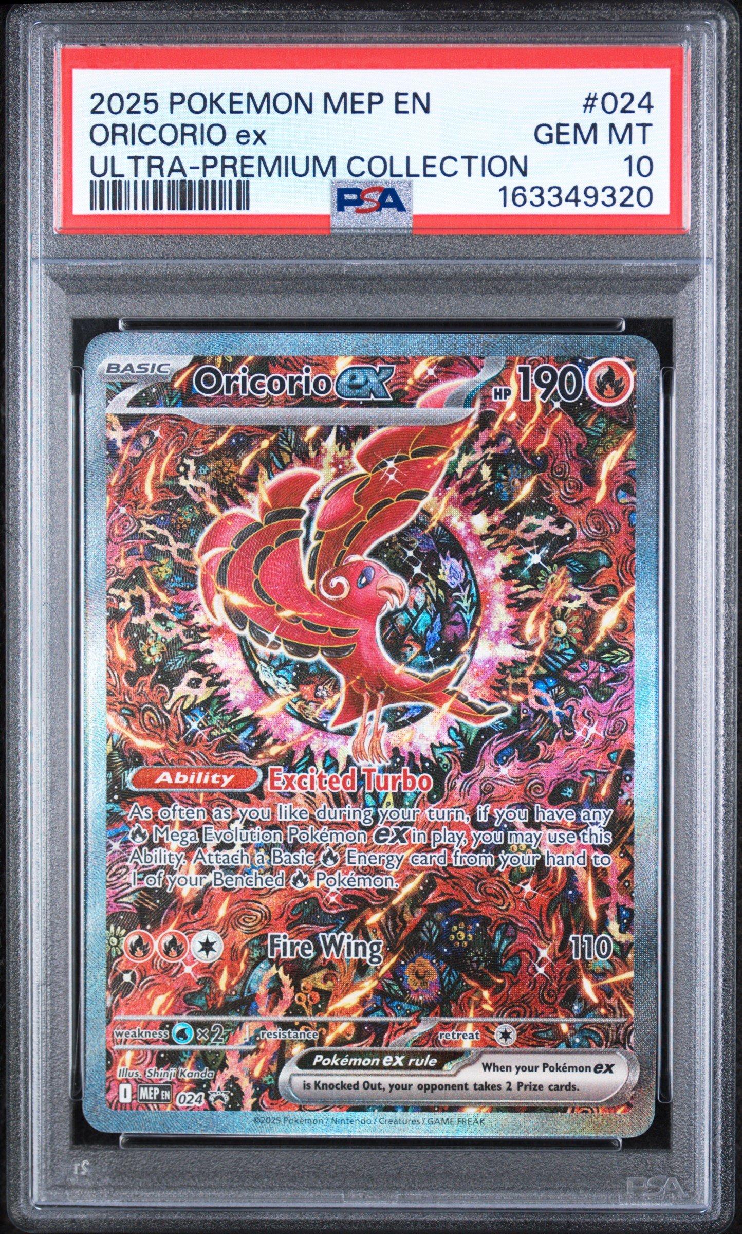 2007 Pokemon Ex Power Keepers 6 Charizard-holo PSA 8 Graded Card