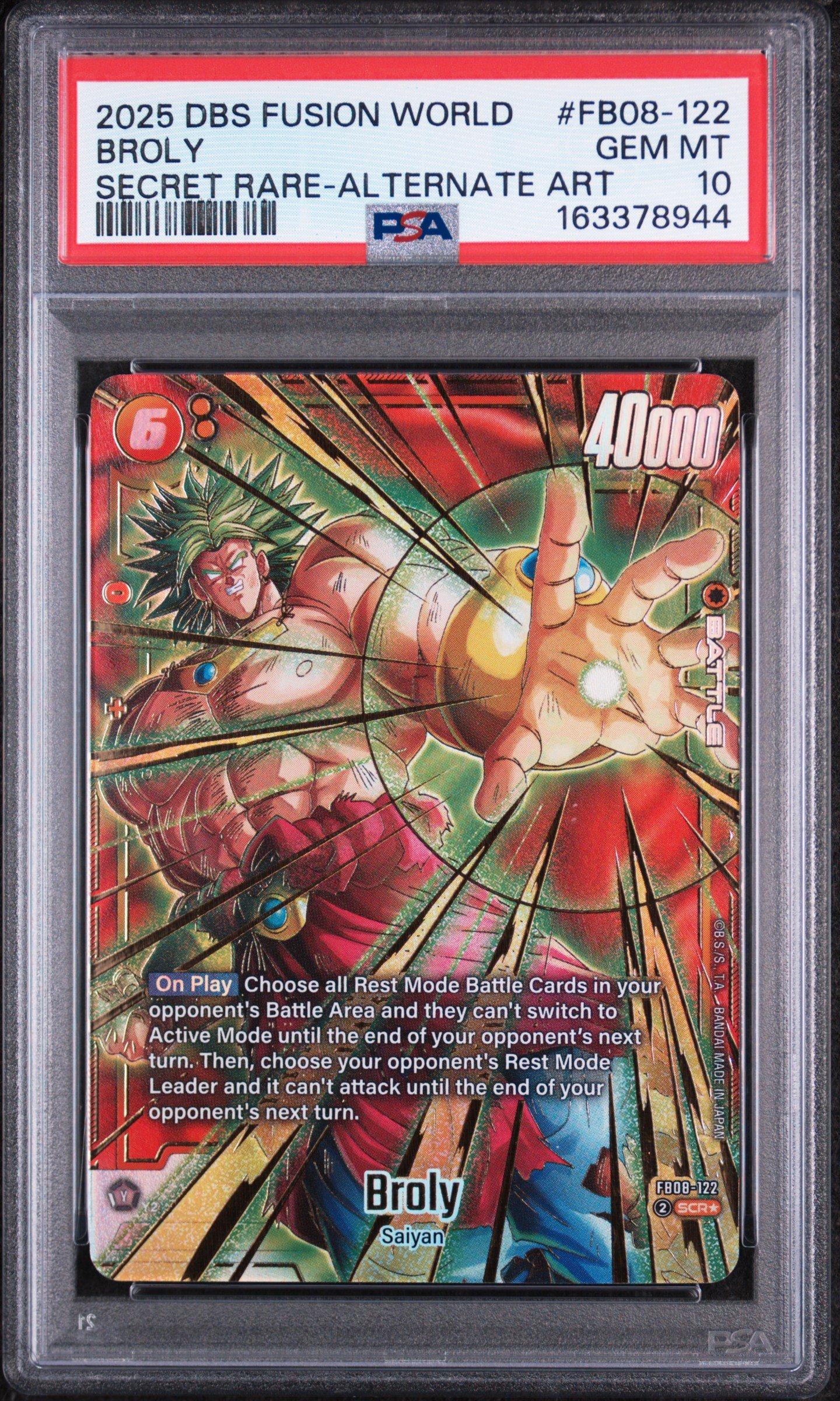 2025 Dragon Ball Super Card Game Fusion World Saiyan's Pride Fb08