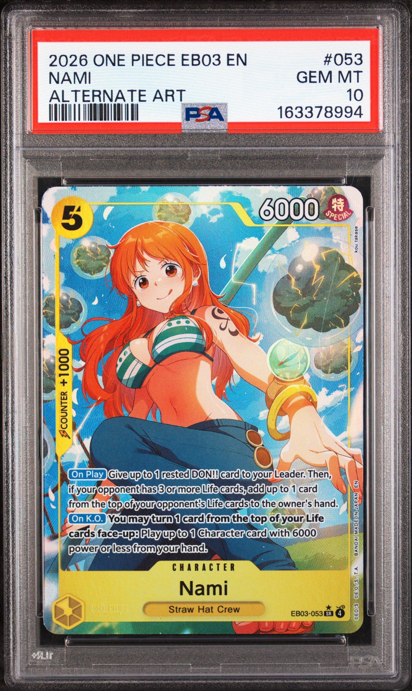 2026 One Piece Eb03-extra Booster -one Piece Heroines Edition- 053