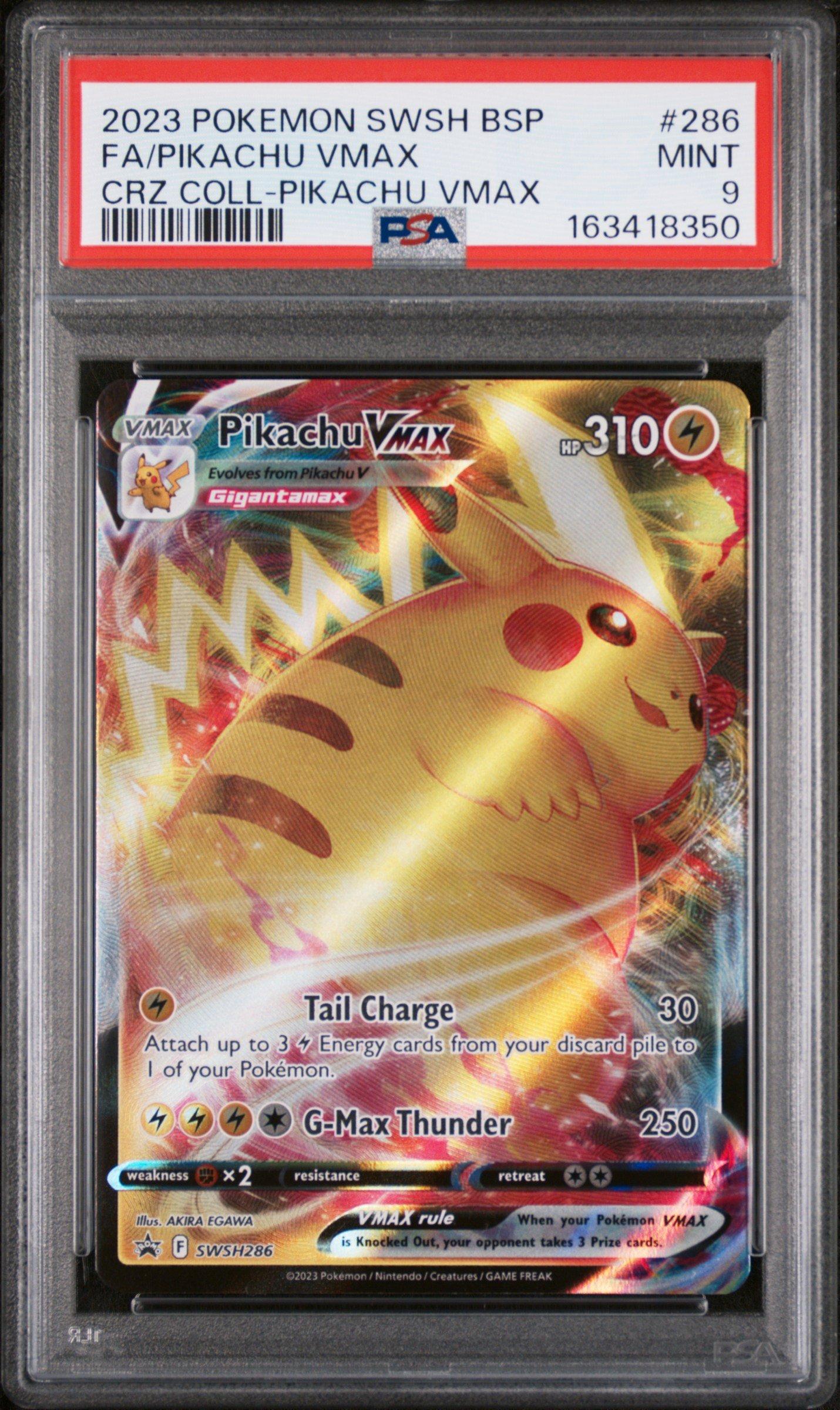 pokemon trading card game crown zenith pikachu vmax special collection Full Art/Pikachu Collections-Pikachu Vmax (286) 2023 Swsh Black Star Promo Set the power to maximum voltagePikachu VMAX wants to battle! Pokemon Crown Zenith Special Collection
