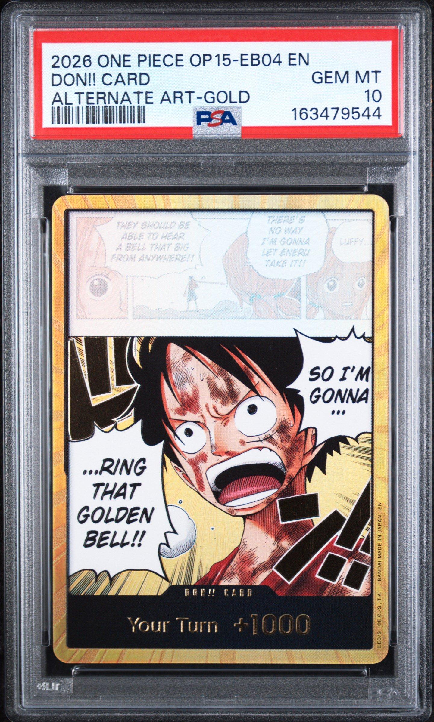 2026 One Piece Op15-eb04-adventure On Kami's Island Don!! Card