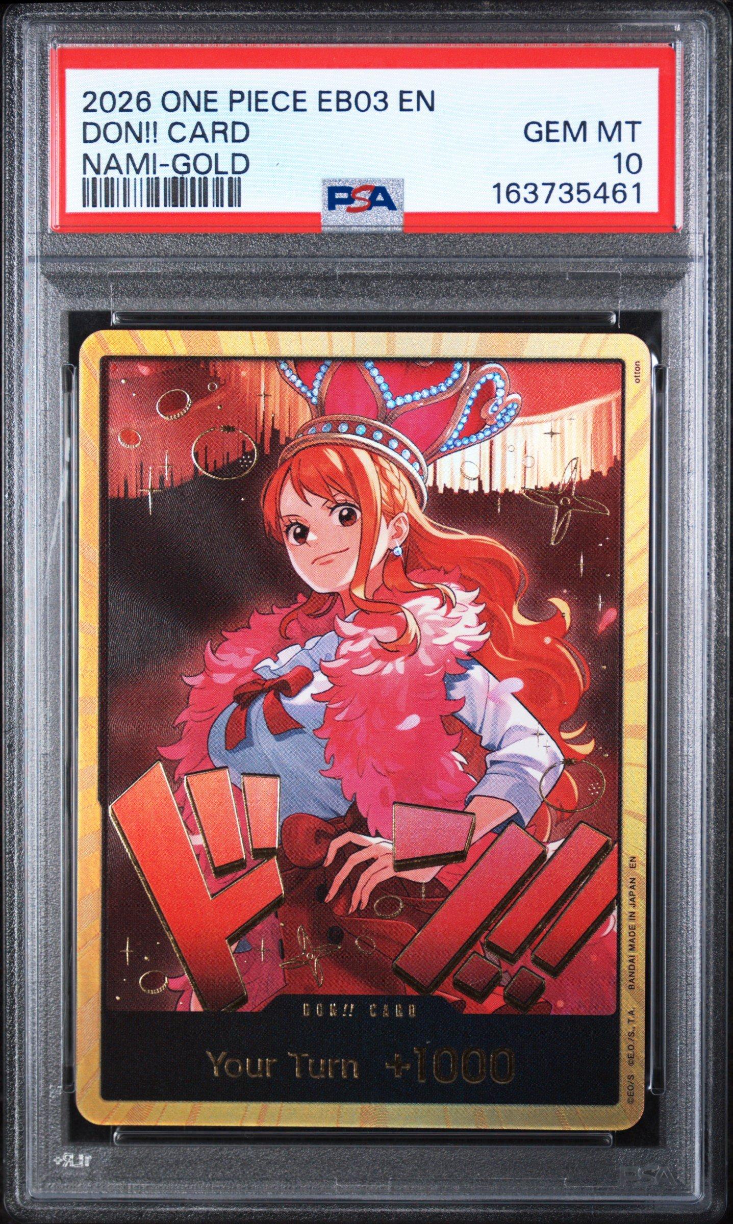 2026 One Piece Eb03-extra Booster -one Piece Heroines Edition- Don
