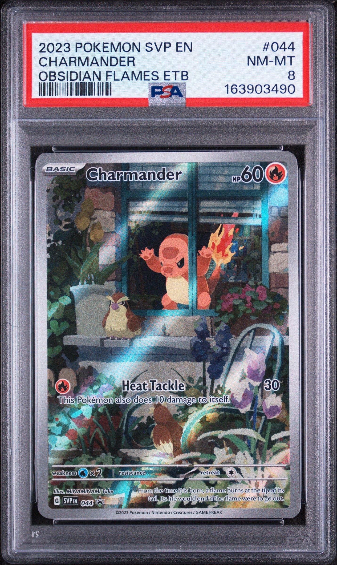 2023 Pokemon Svp En-sv Black Star Promo 044 Charmander Obsidian