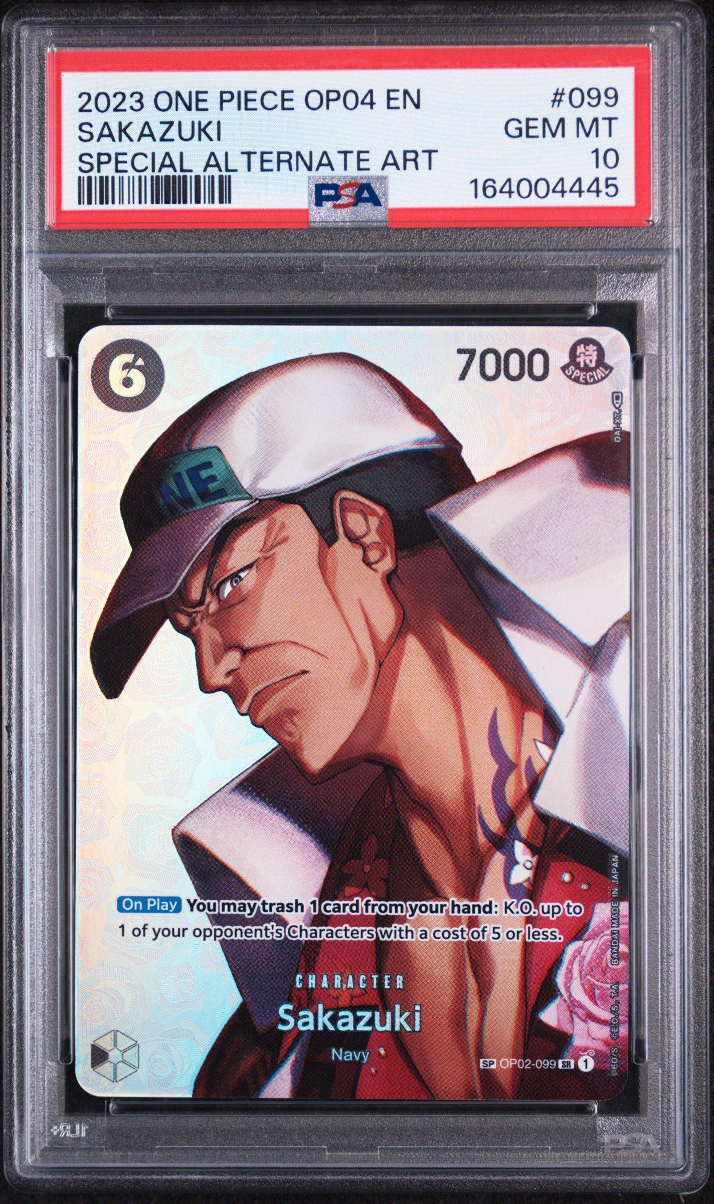 2023 One Piece Op04-kingdoms Of Intrigue 099 Sakazuki Special
