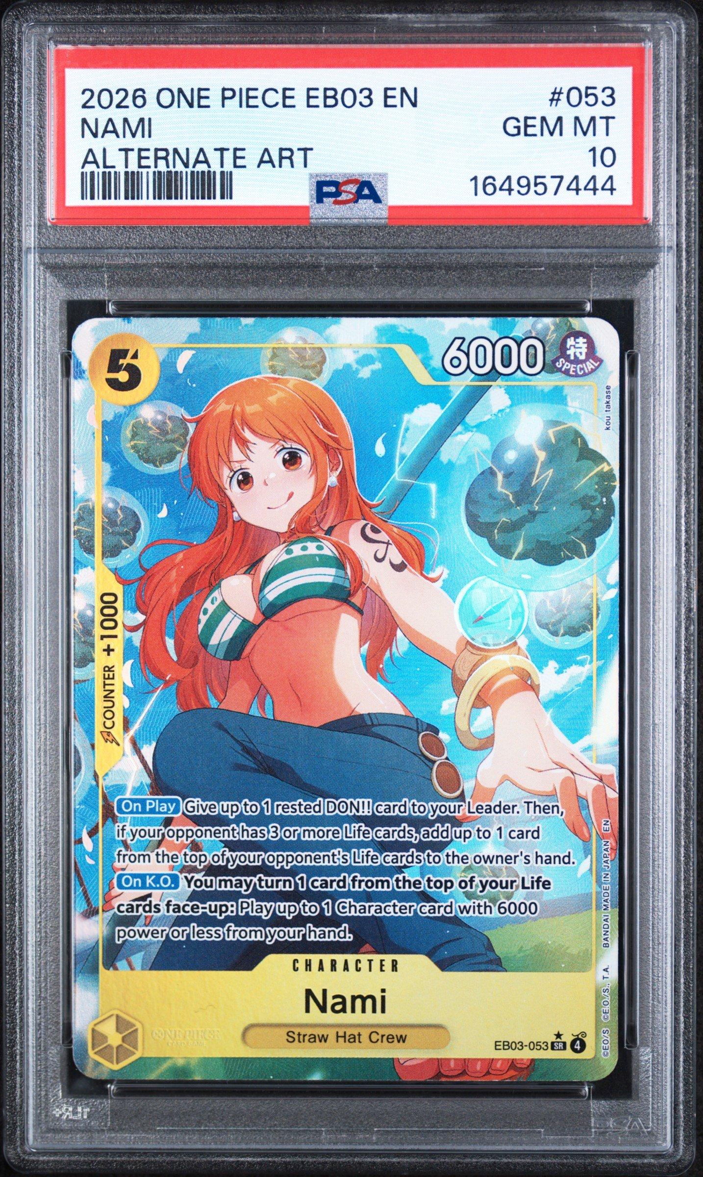 2026 One Piece Eb03-extra Booster -one Piece Heroines Edition- 053