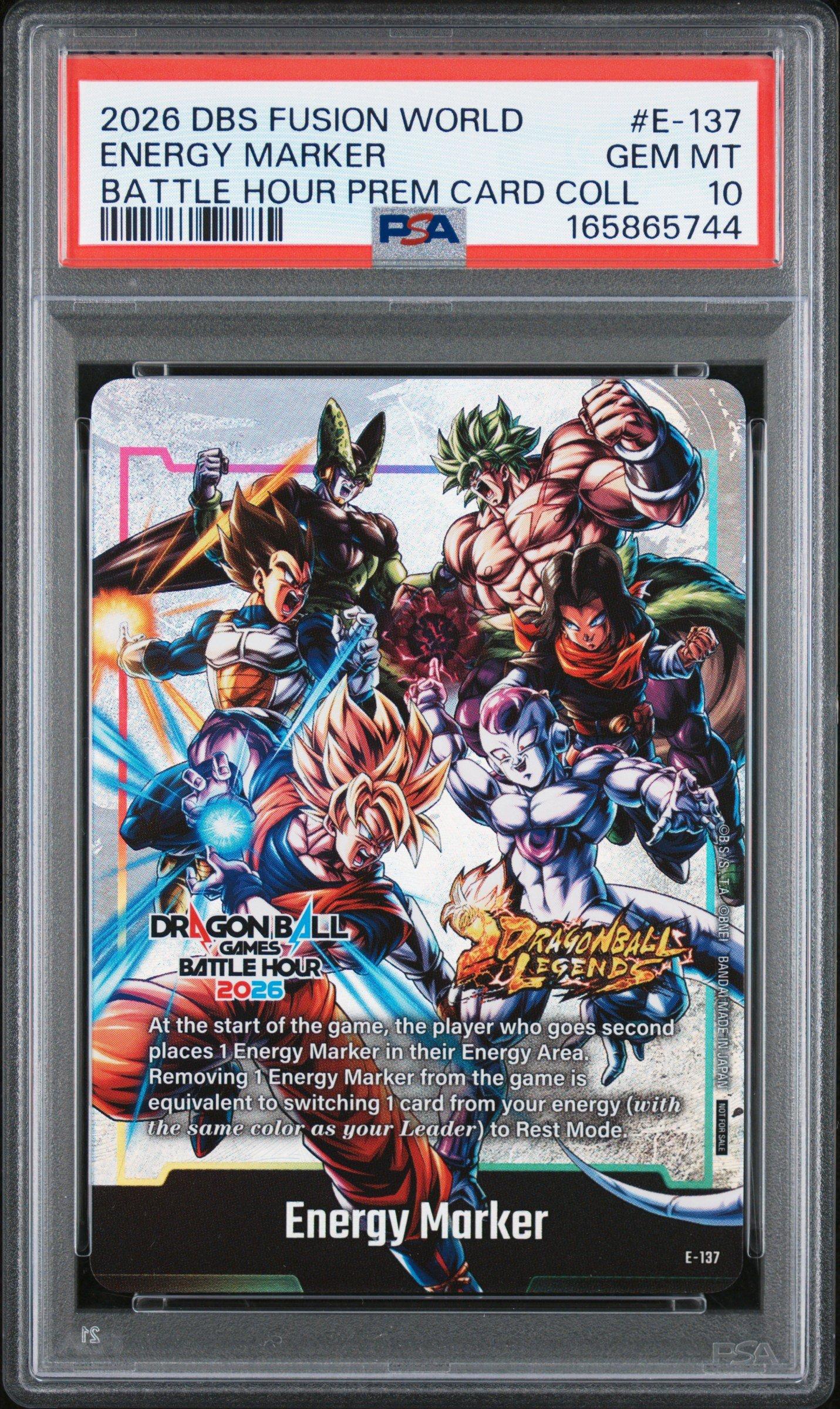 エナジーマーカー　ドッカンバトル　バトルアワー2026 E-134 2026 Dragon Ball Super Card Game Fusion World Dragon Ball Games