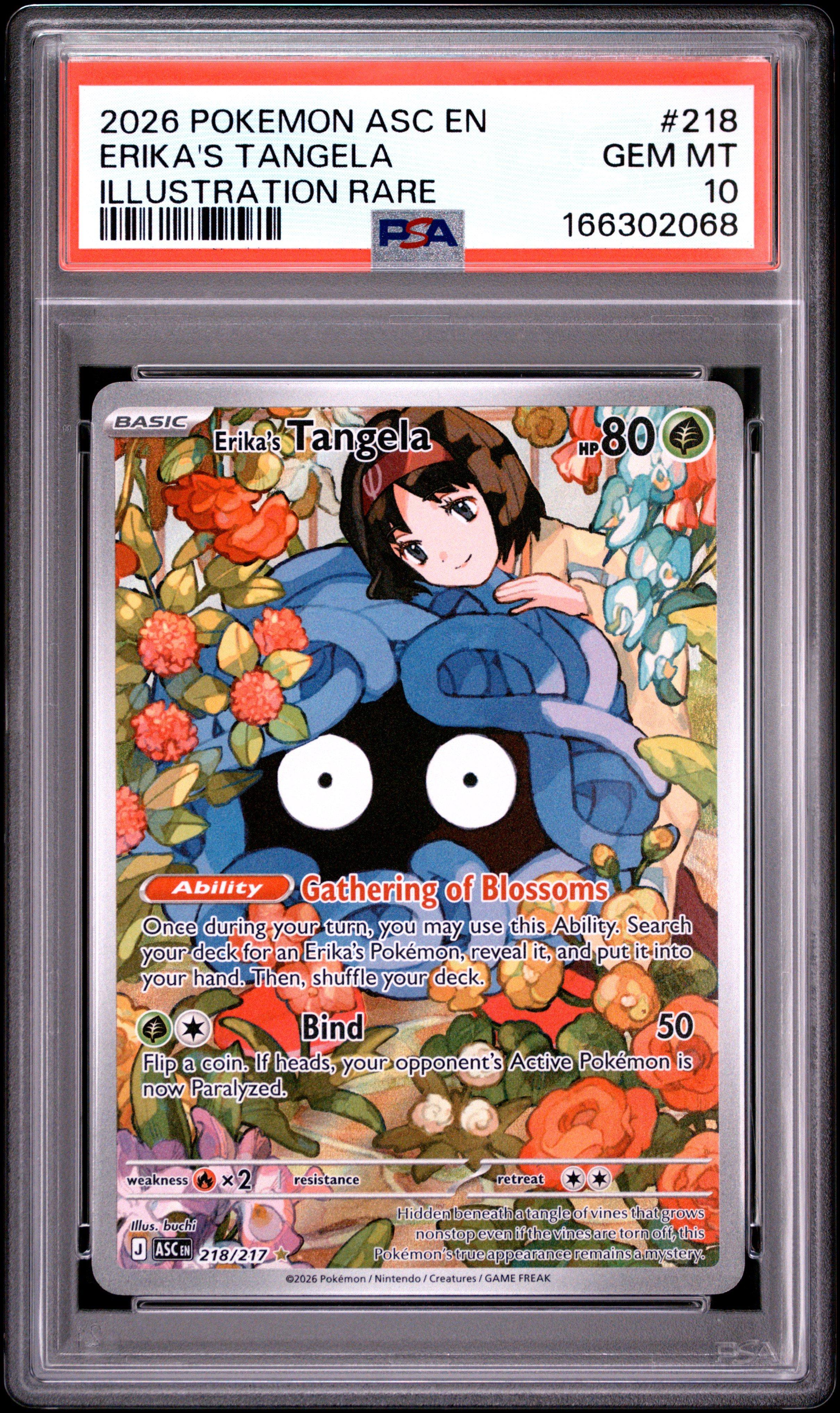tangela pokemon card value 2016 - Mega Evolution - Ascended Heroes - Erika's Defending Pokemon is now Paralyzed Tangela  Call of Legends