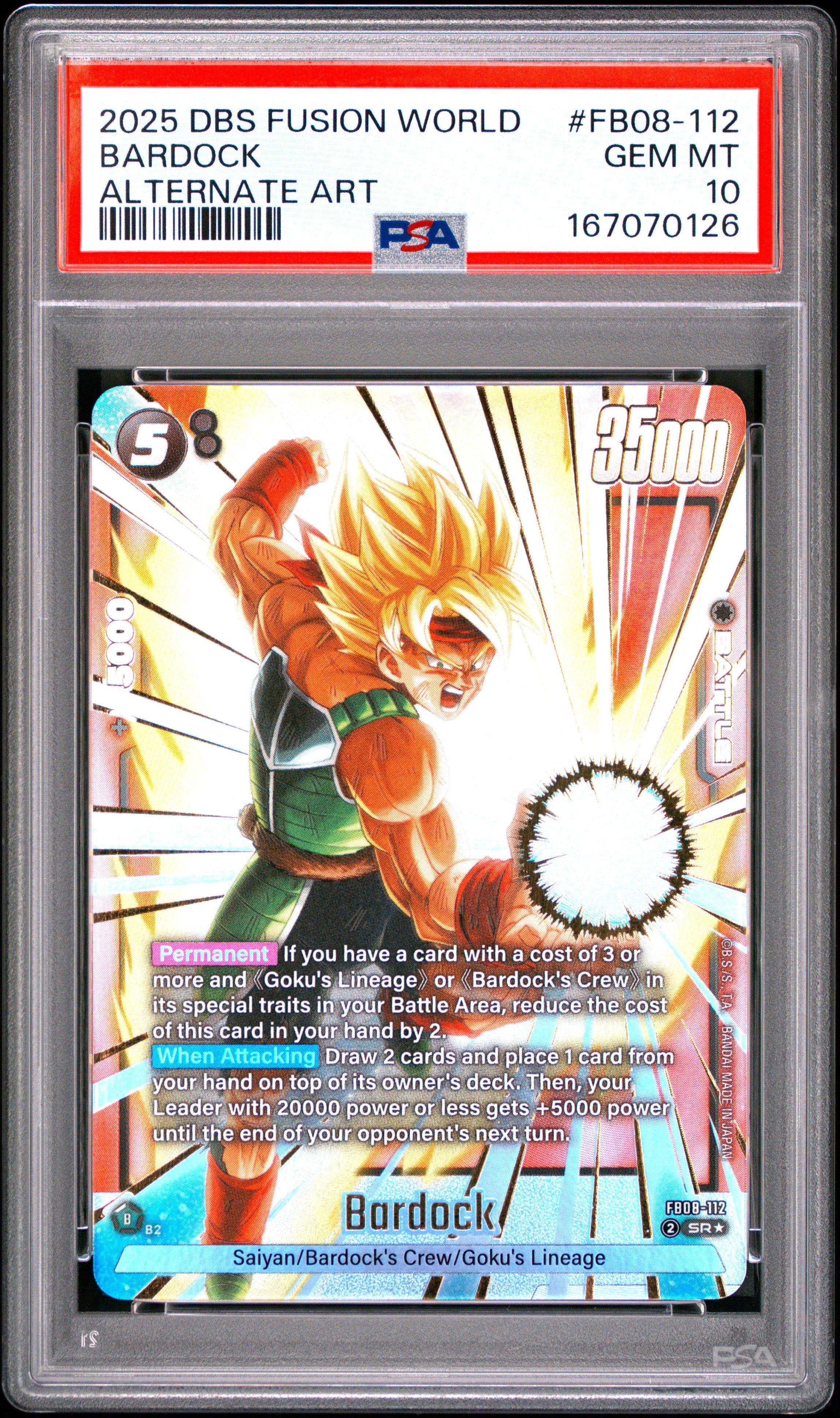 2025 Dragon Ball Super Card Game Fusion World Saiyan's Pride Fb08