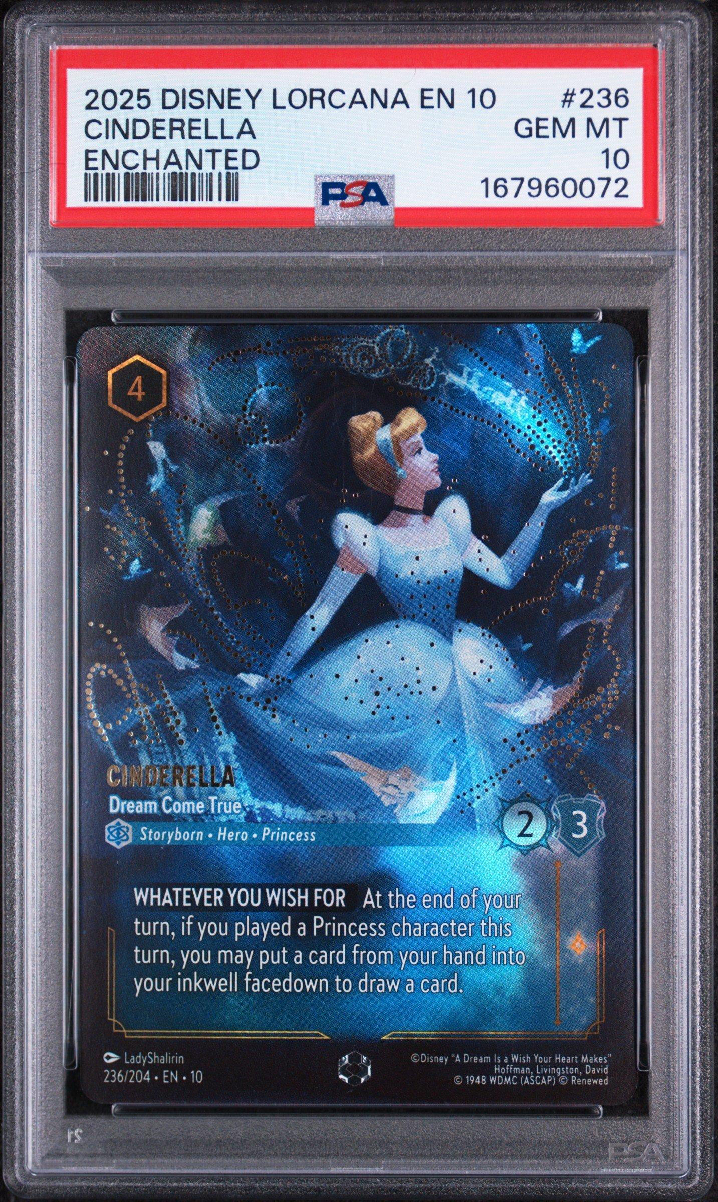 2025 Disney Lorcana En 10-whispers In The Well 224 Simba - King In