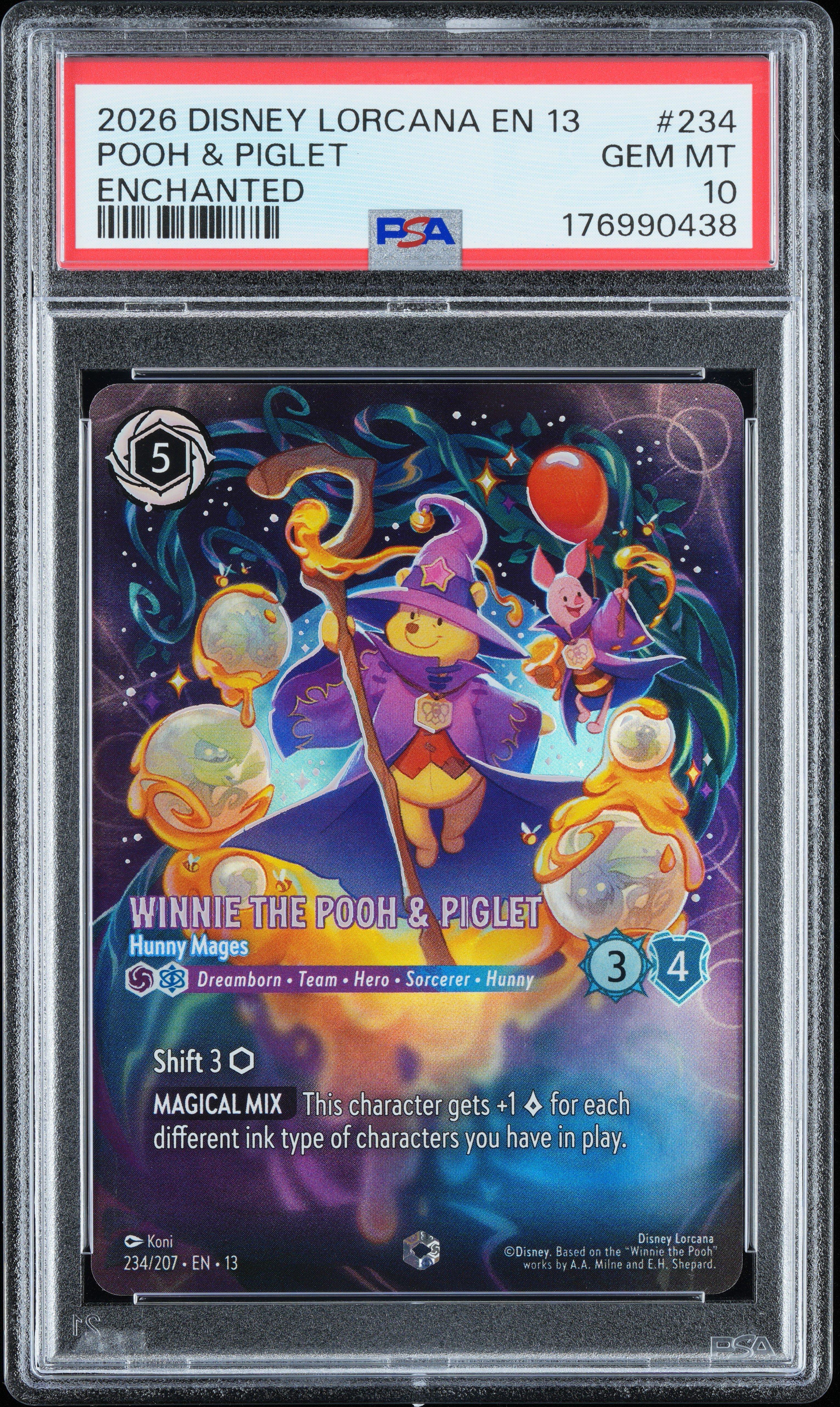 2026 Disney Lorcana En 13-attack Of The Vine! 234 Winnie The Pooh
