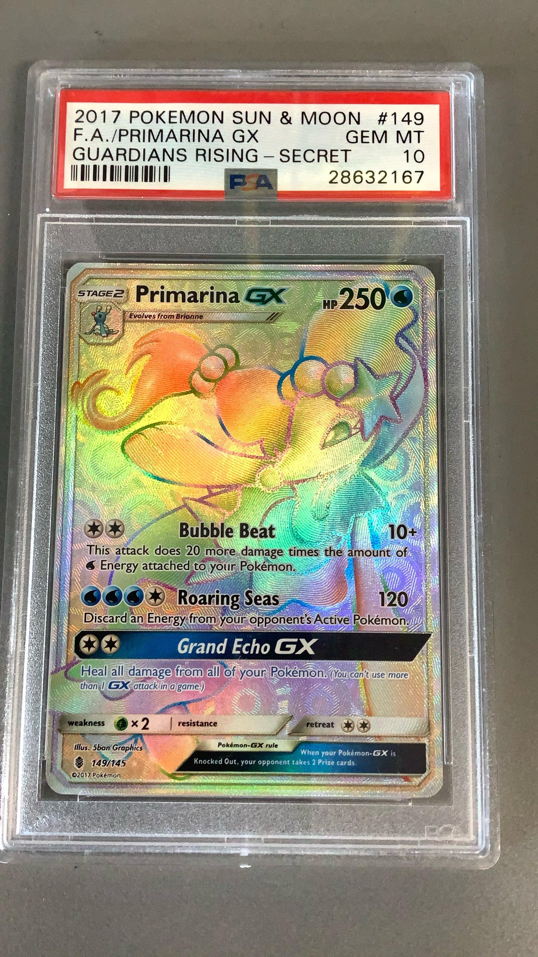 pokemon cards primarina Pokemon TCG main image 0