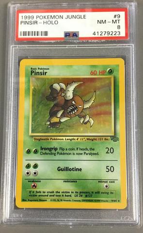 1999 Pokemon Jungle 9 Pinsir-holo PSA 8 | GameStop