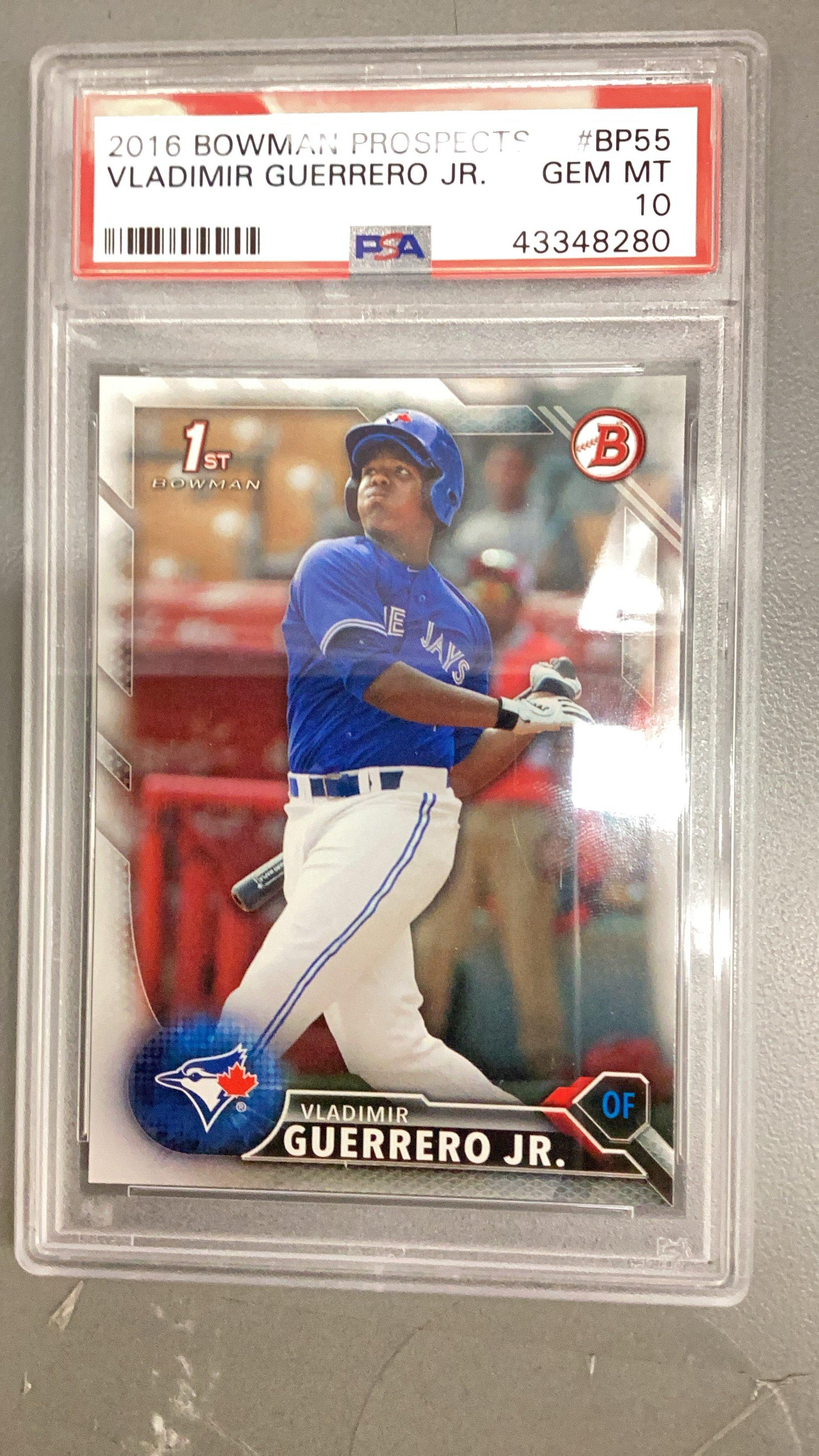 2016 Bowman Prospects Bp55 Vladimir Guerrero Jr. PSA 10