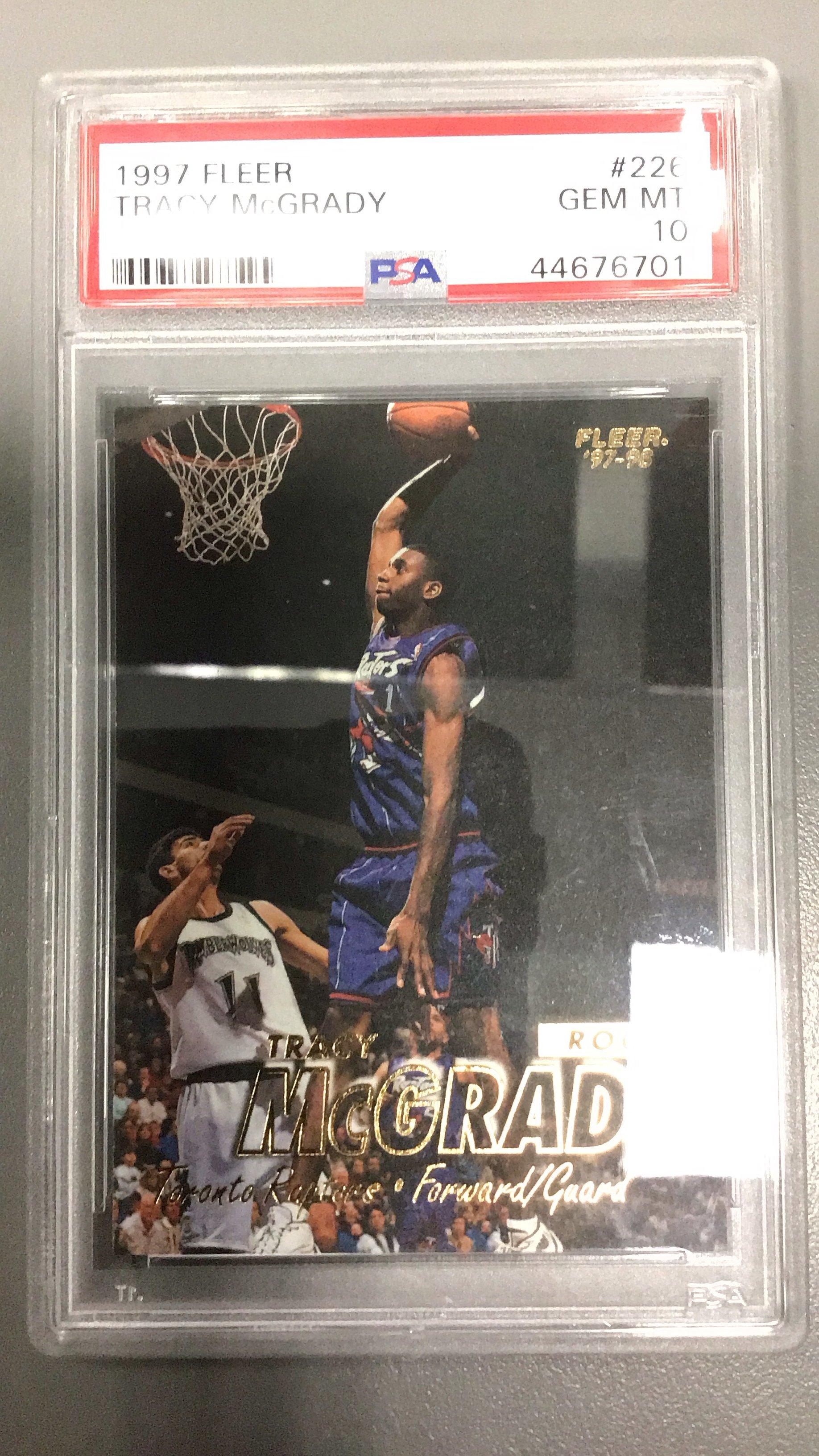 1997 Fleer 226 Tracy Mcgrady PSA 10 Graded Card | GameStop