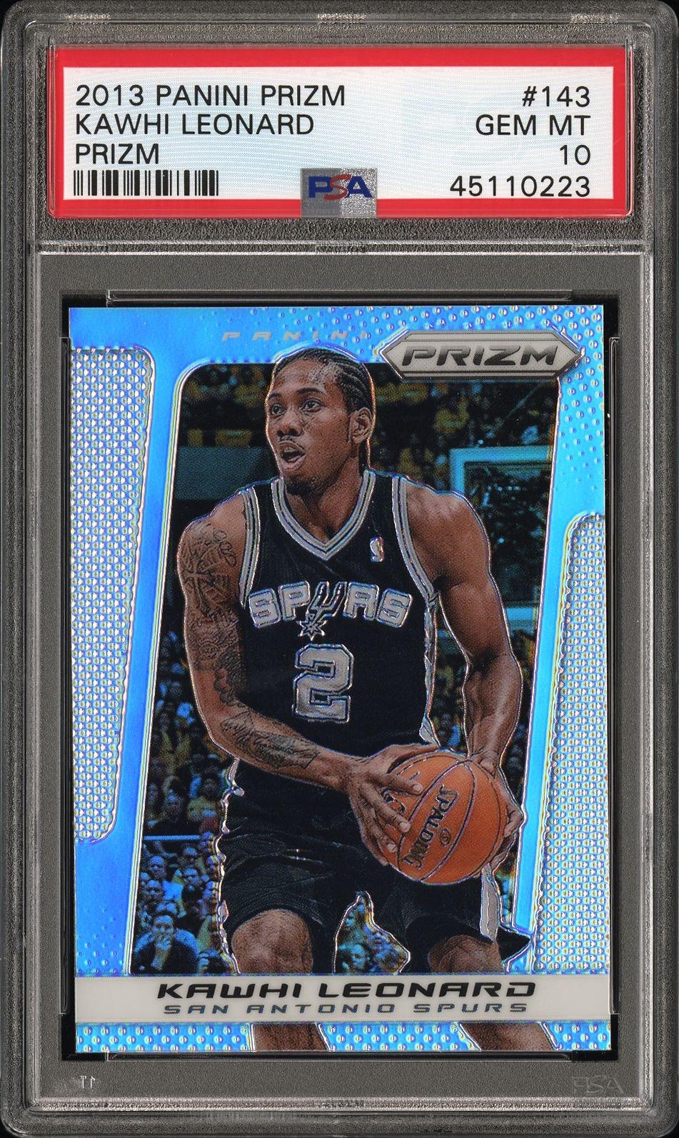 2013 Panini Prizm 143 Kawhi Leonard Prizm PSA 10 | GameStop